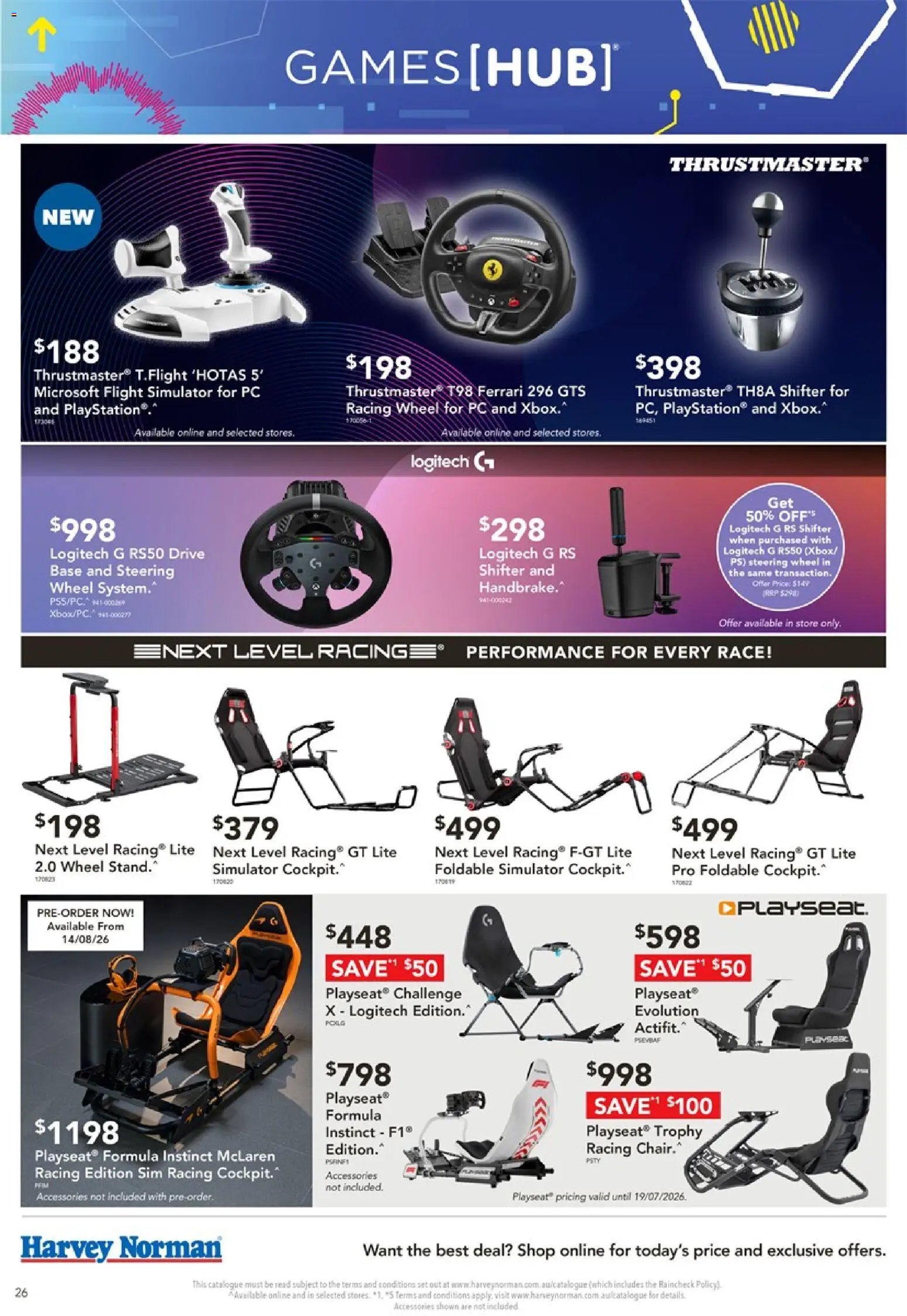Harvey Norman catalogue from 09/07/2026 Harvey Norman Computers Shop Hot Offers Digital Catalogue