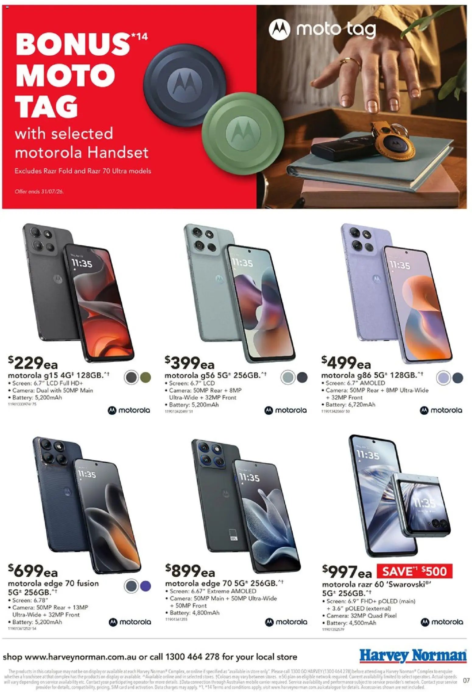 Harvey Norman catalogue from 09/07/2026 Harvey Norman Computers Shop Hot Offers Digital Catalogue