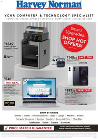 Harvey Norman catalogue from 09/07/2026 Harvey Norman Computers Shop Hot Offers Digital Catalogue