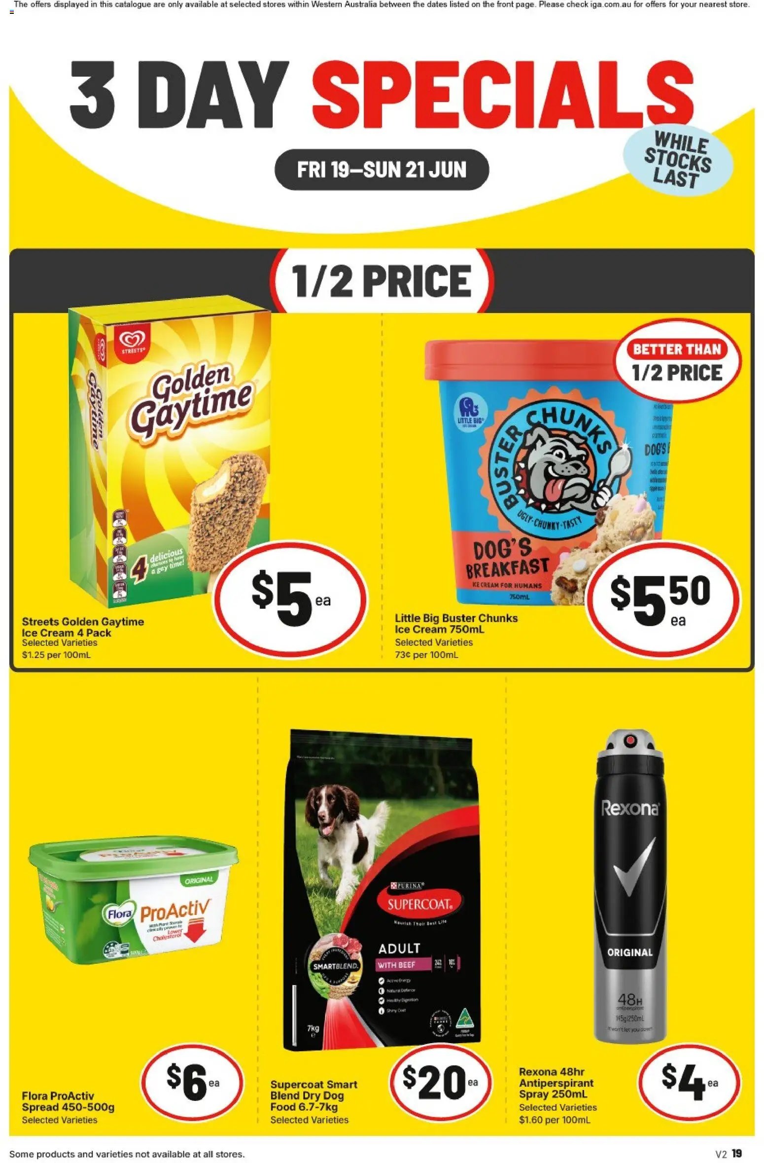 IGA catalogue from 19/06/2026 IGA 3 Day Specials NT/WA