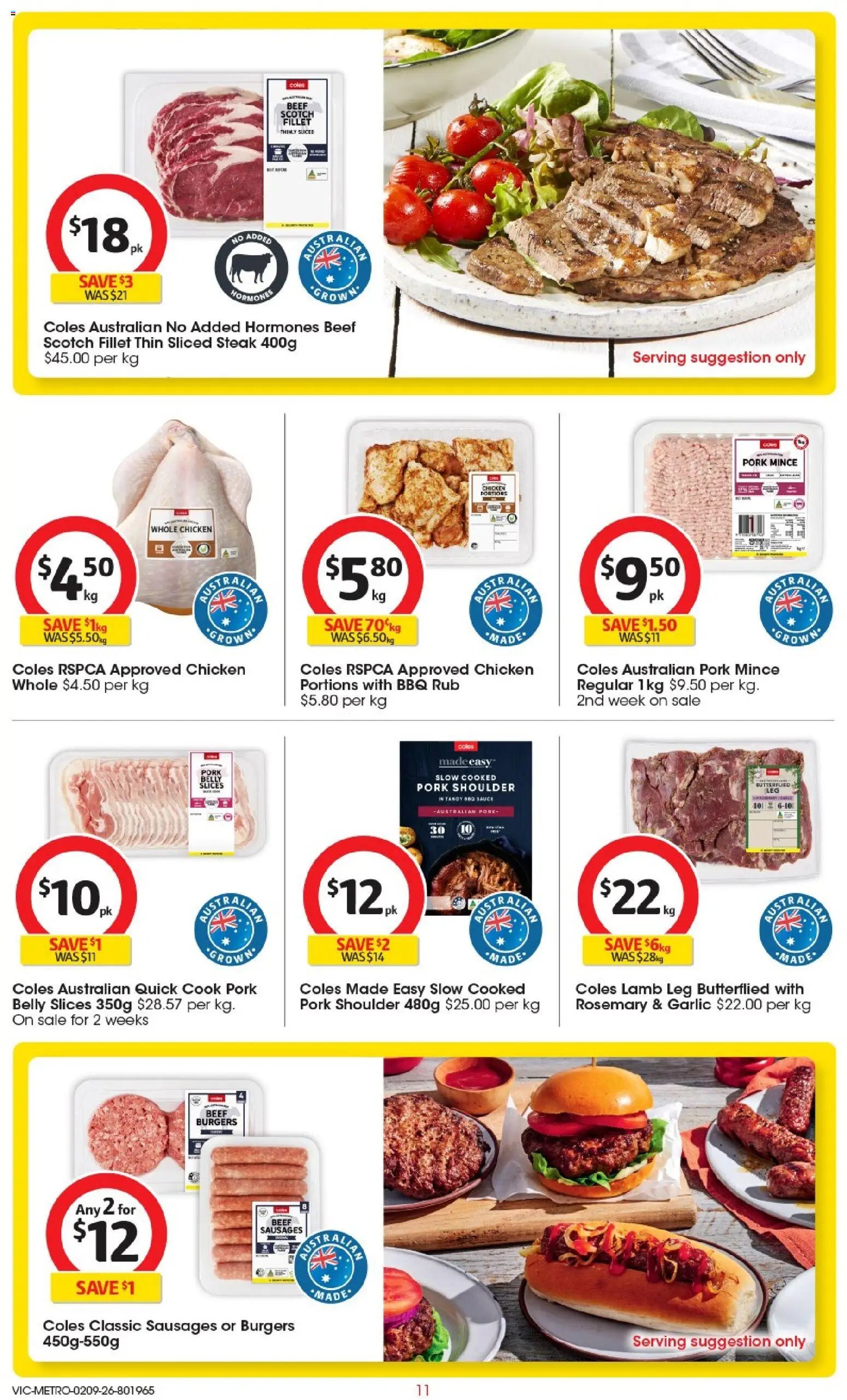 Coles catalogue from 02/09/2026 Coles catalogue VIC