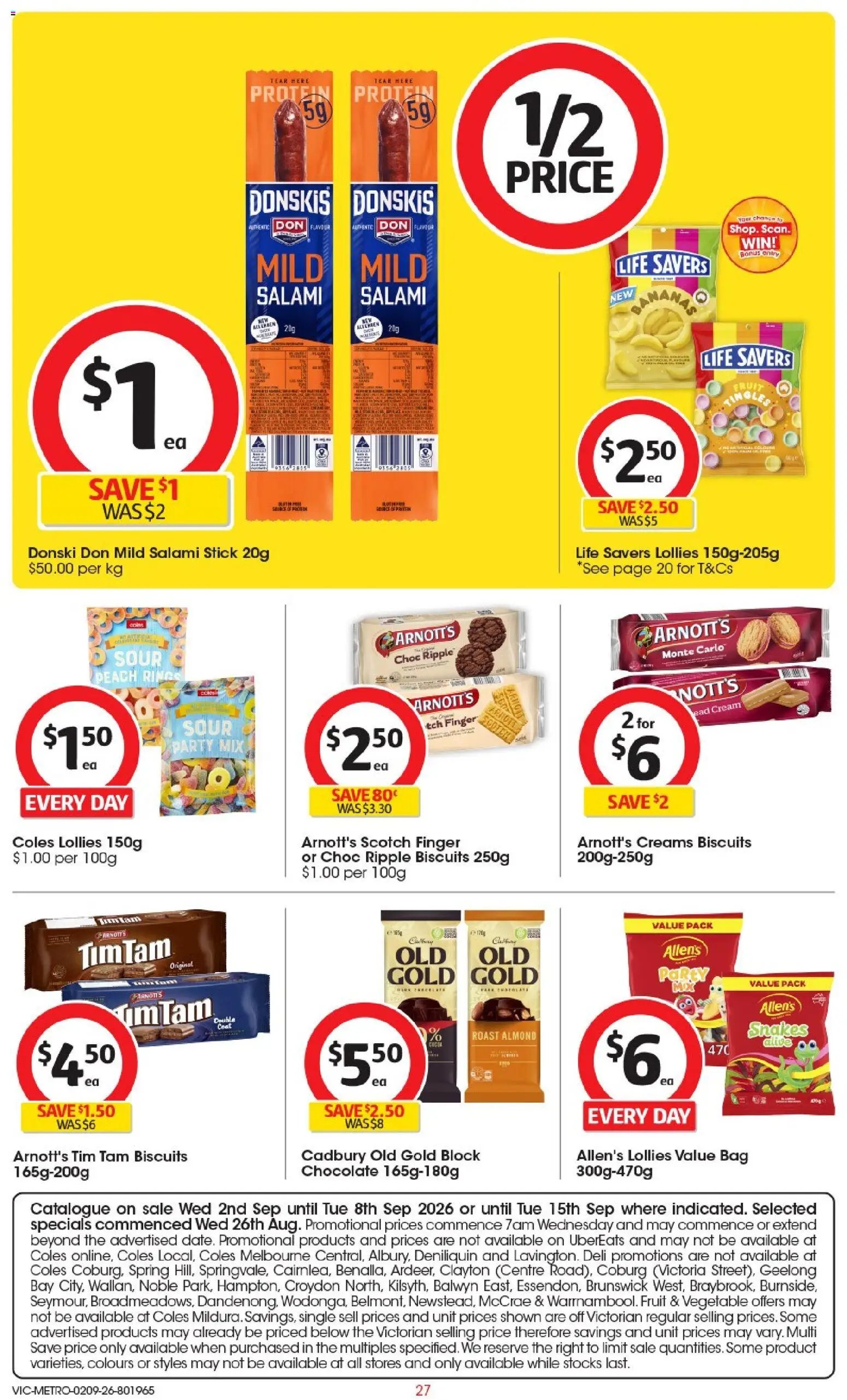 Coles catalogue from 02/09/2026 Coles catalogue VIC