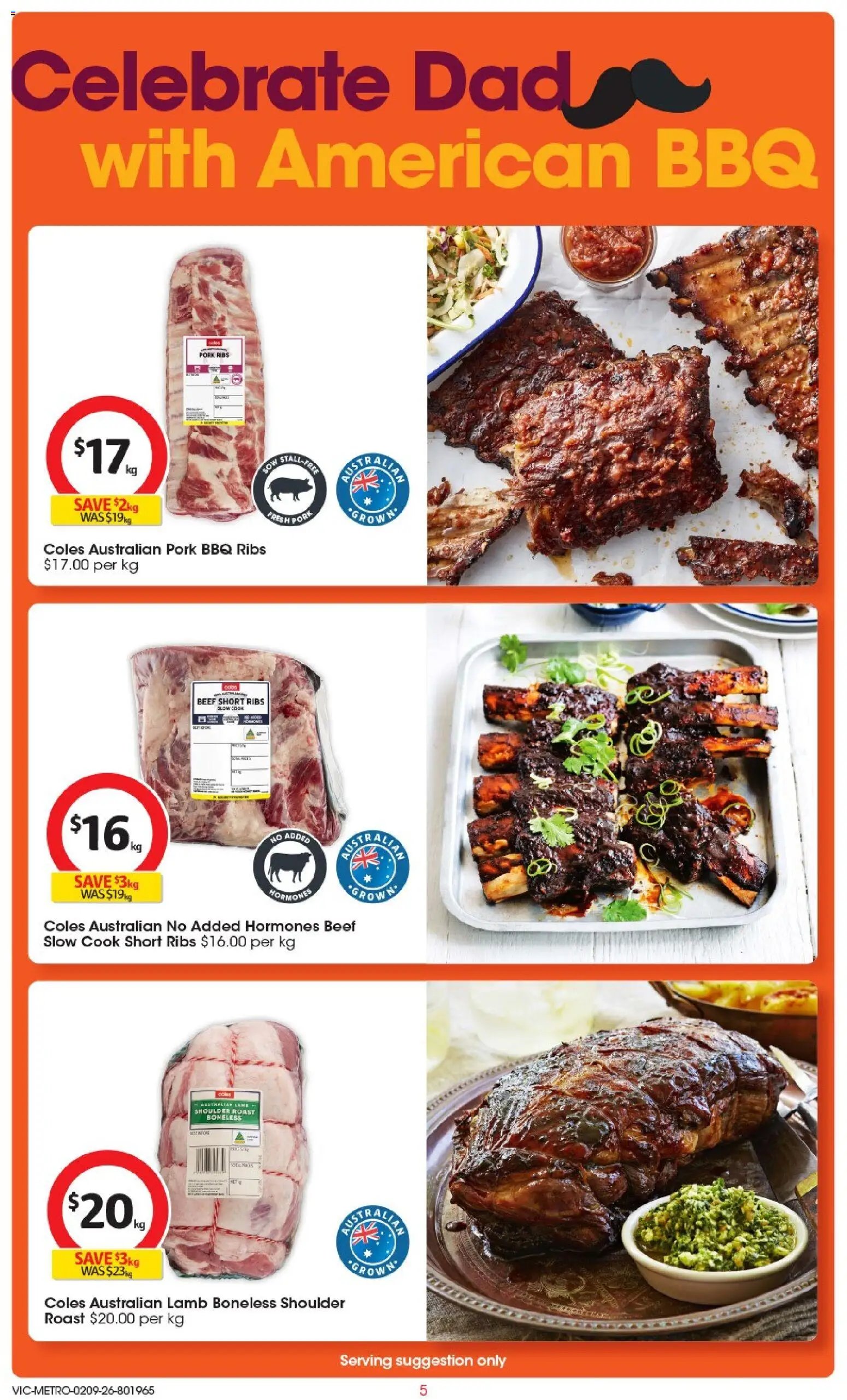 Coles catalogue from 02/09/2026 Coles catalogue VIC
