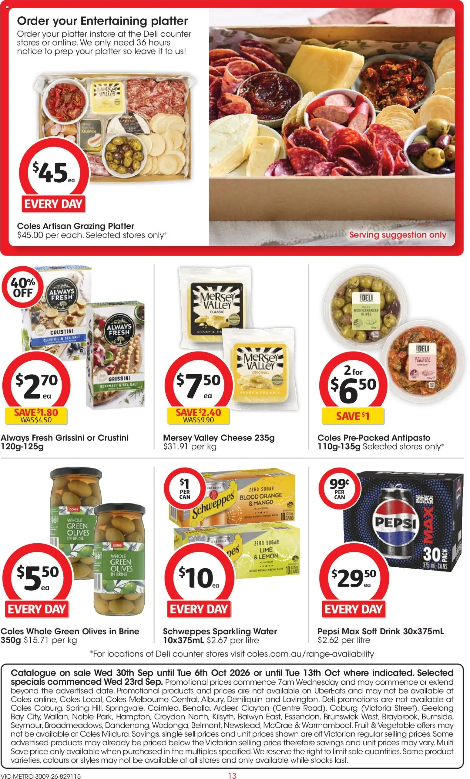 Coles catalogue from 30/09/2026 Coles catalogue VIC
