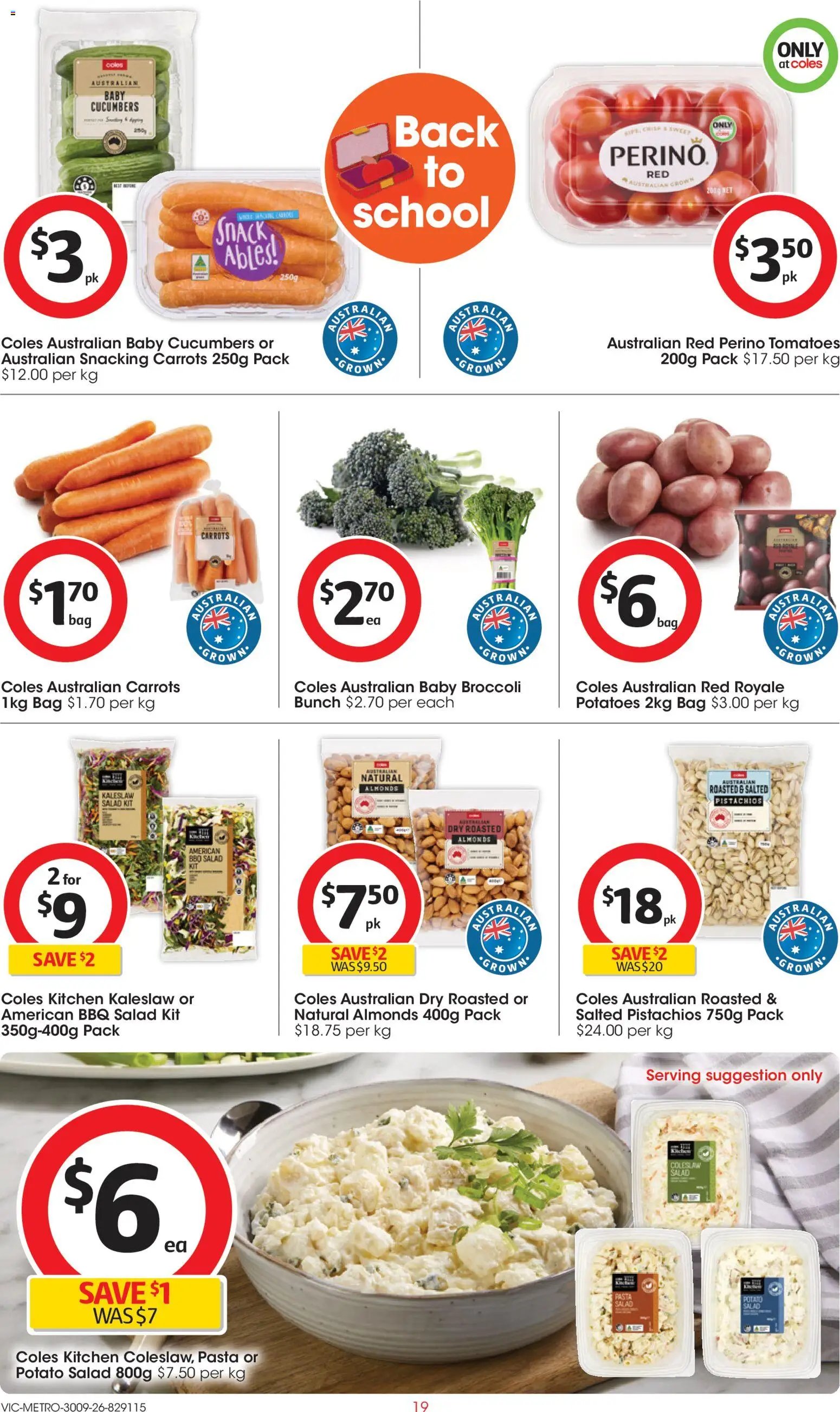 Coles catalogue from 30/09/2026 Coles catalogue VIC