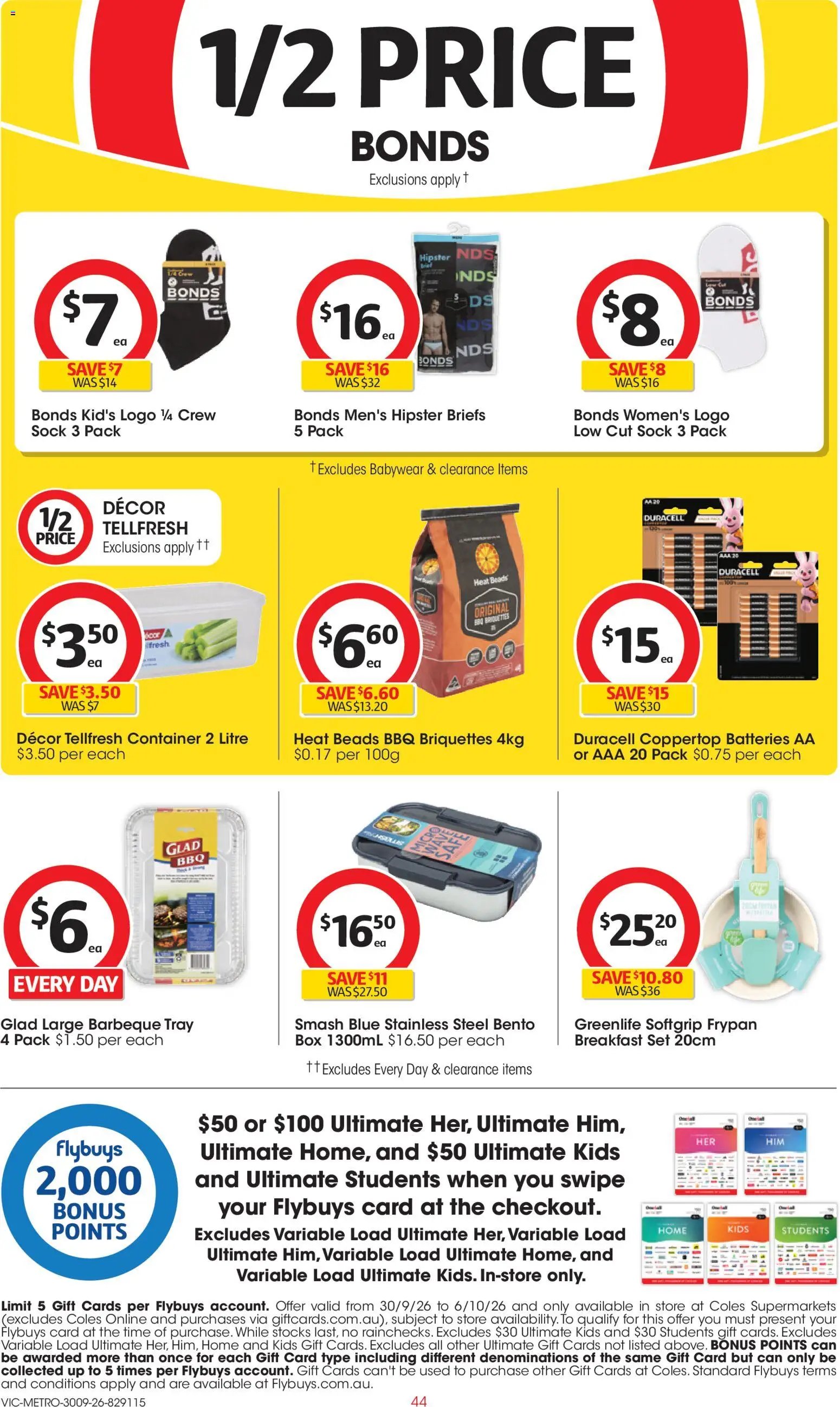 Coles catalogue from 30/09/2026 Coles catalogue VIC