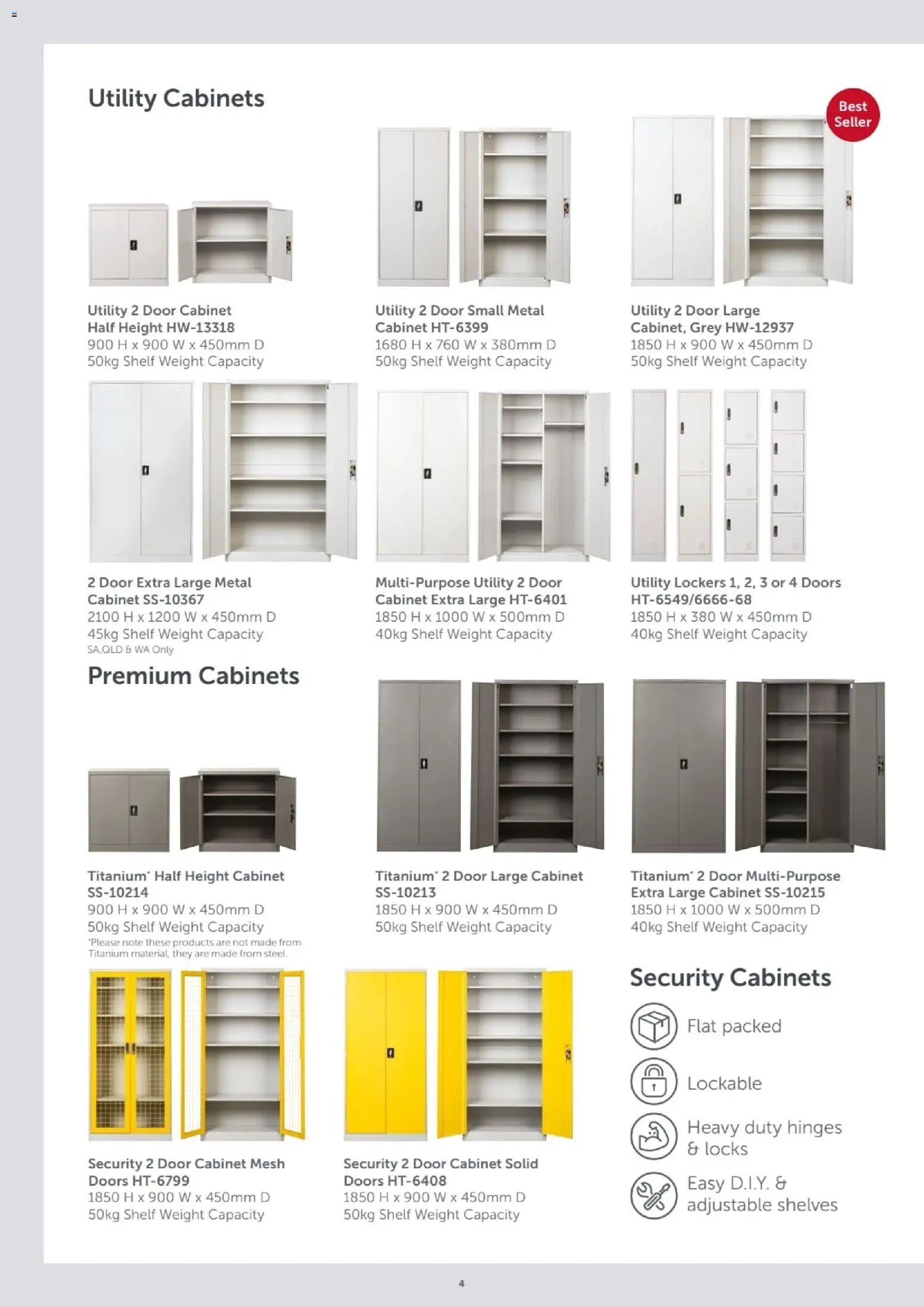 Stratco catalogue from 10/08/2026 Stratco catalogue Storage