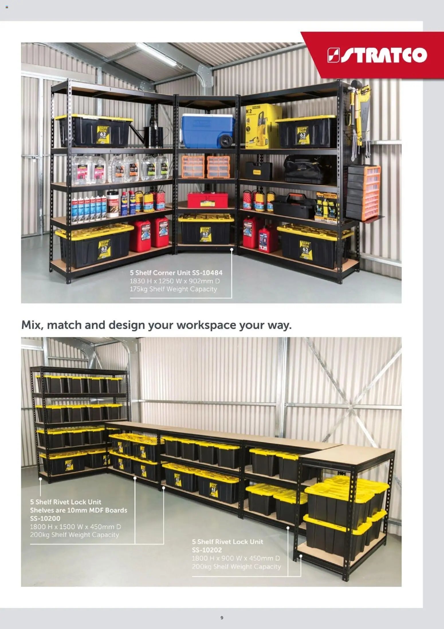 Stratco catalogue from 10/08/2026 Stratco catalogue Storage