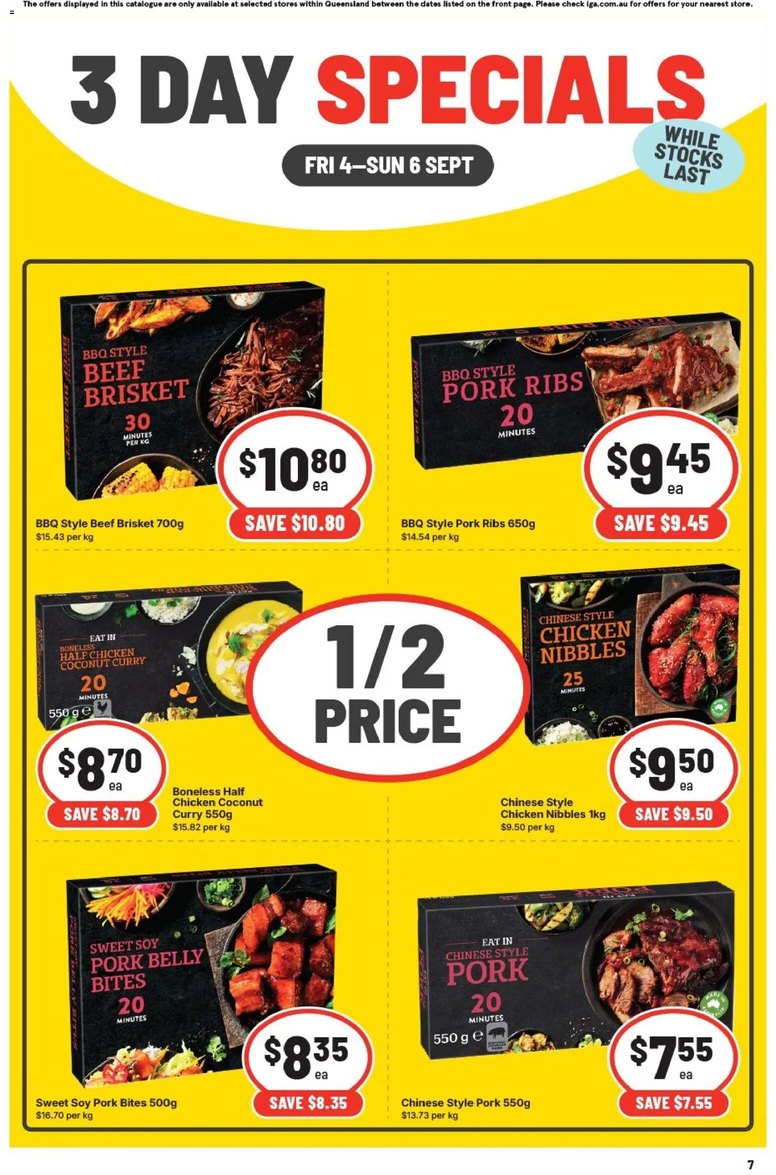 IGA catalogue from 04/09/2026 IGA 3 Day Specials Ascot