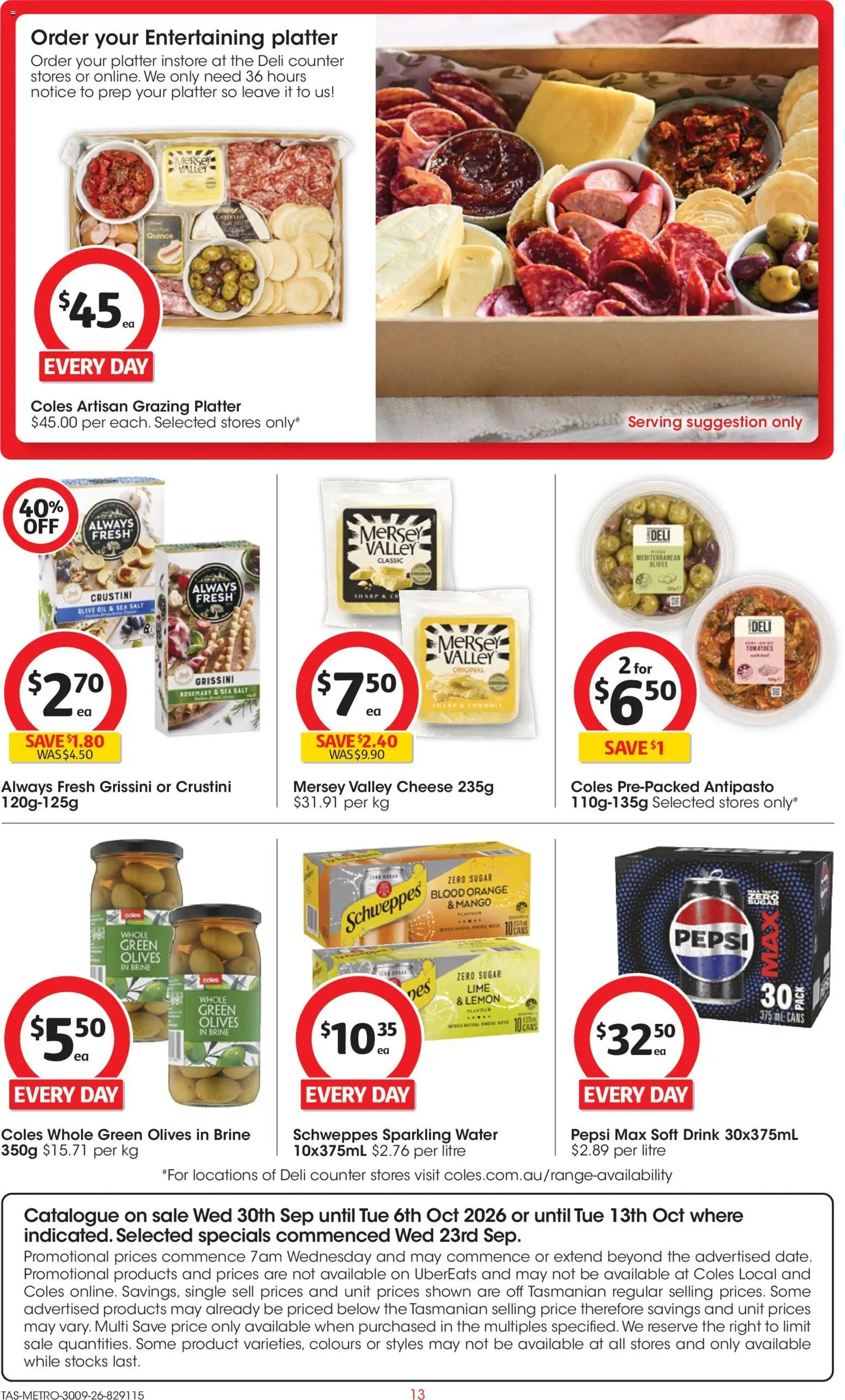 Coles catalogue from 30/09/2026 Coles catalogue TAS