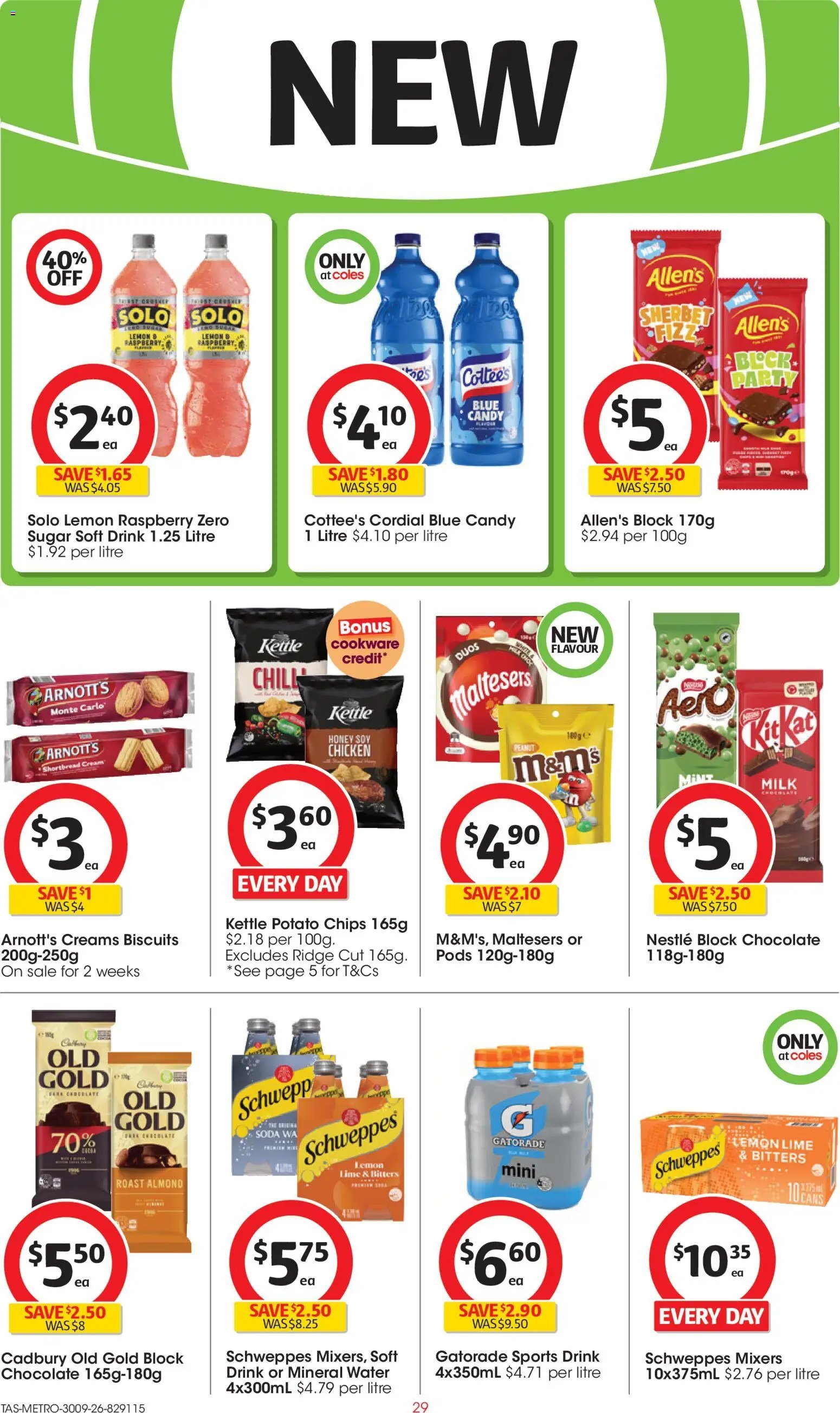 Coles catalogue from 30/09/2026 Coles catalogue TAS