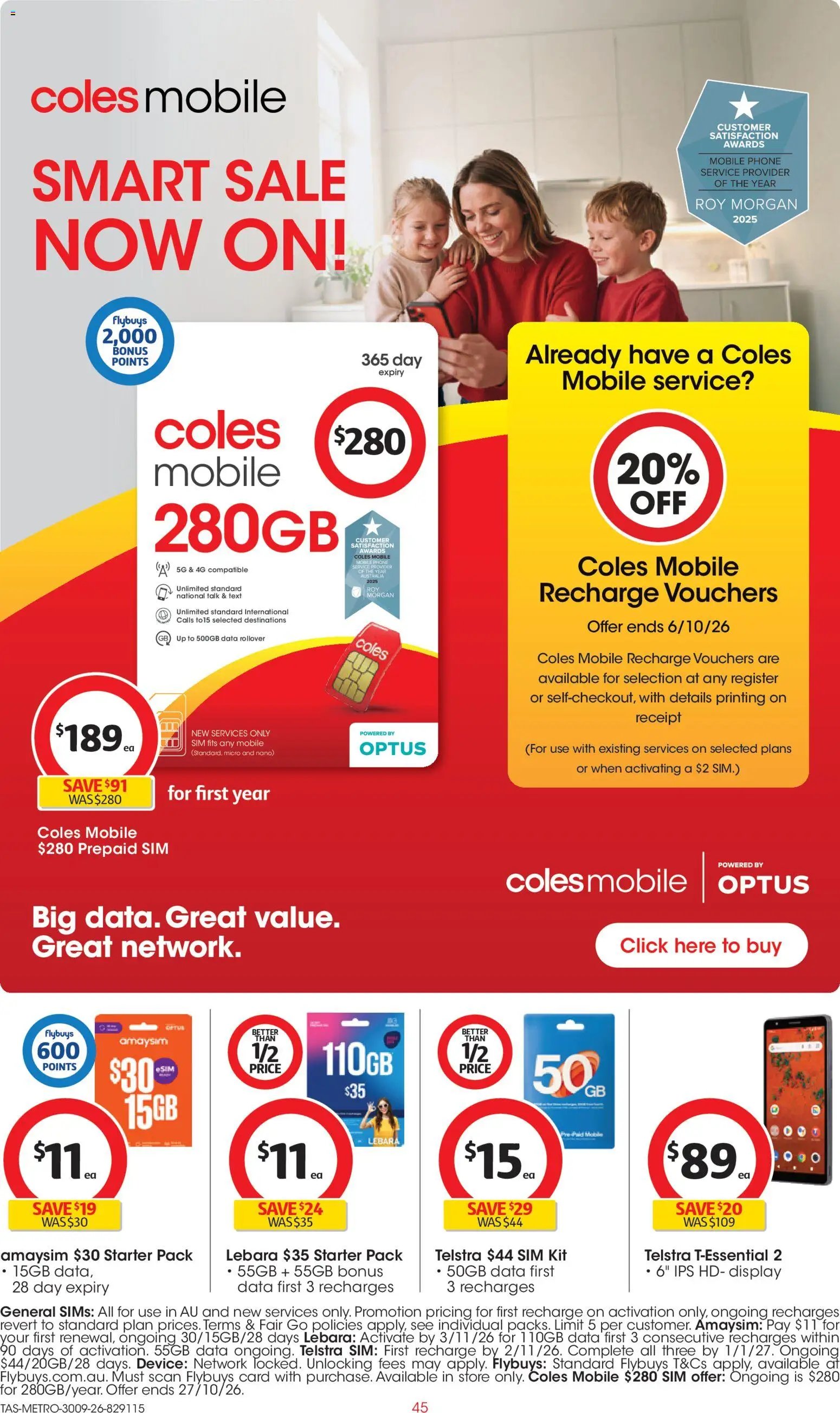 Coles catalogue from 30/09/2026 Coles catalogue TAS