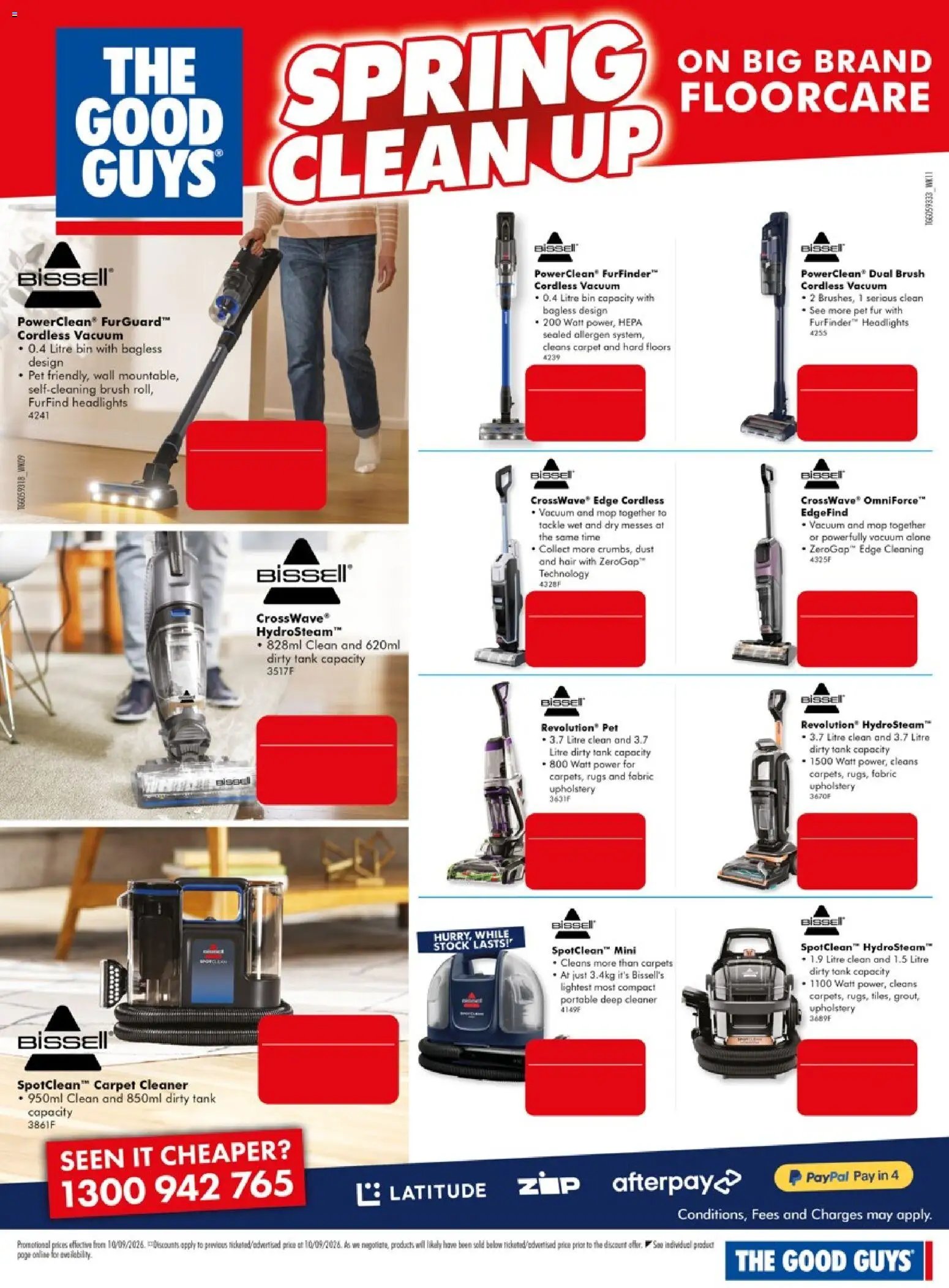 The Good Guys catalogue from 10/09/2026 The Good Guys Spring Clean Up