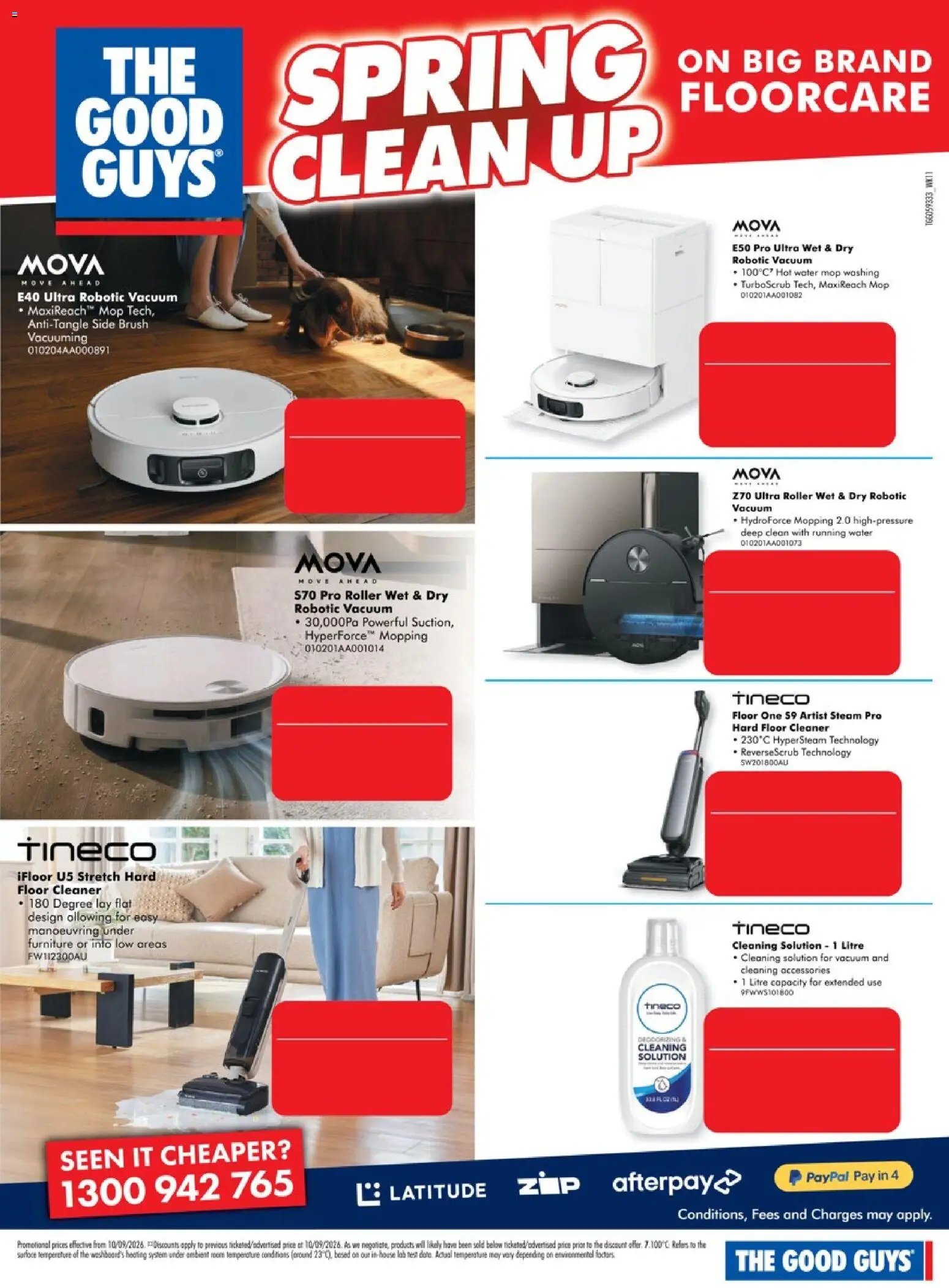 The Good Guys catalogue from 10/09/2026 The Good Guys Spring Clean Up