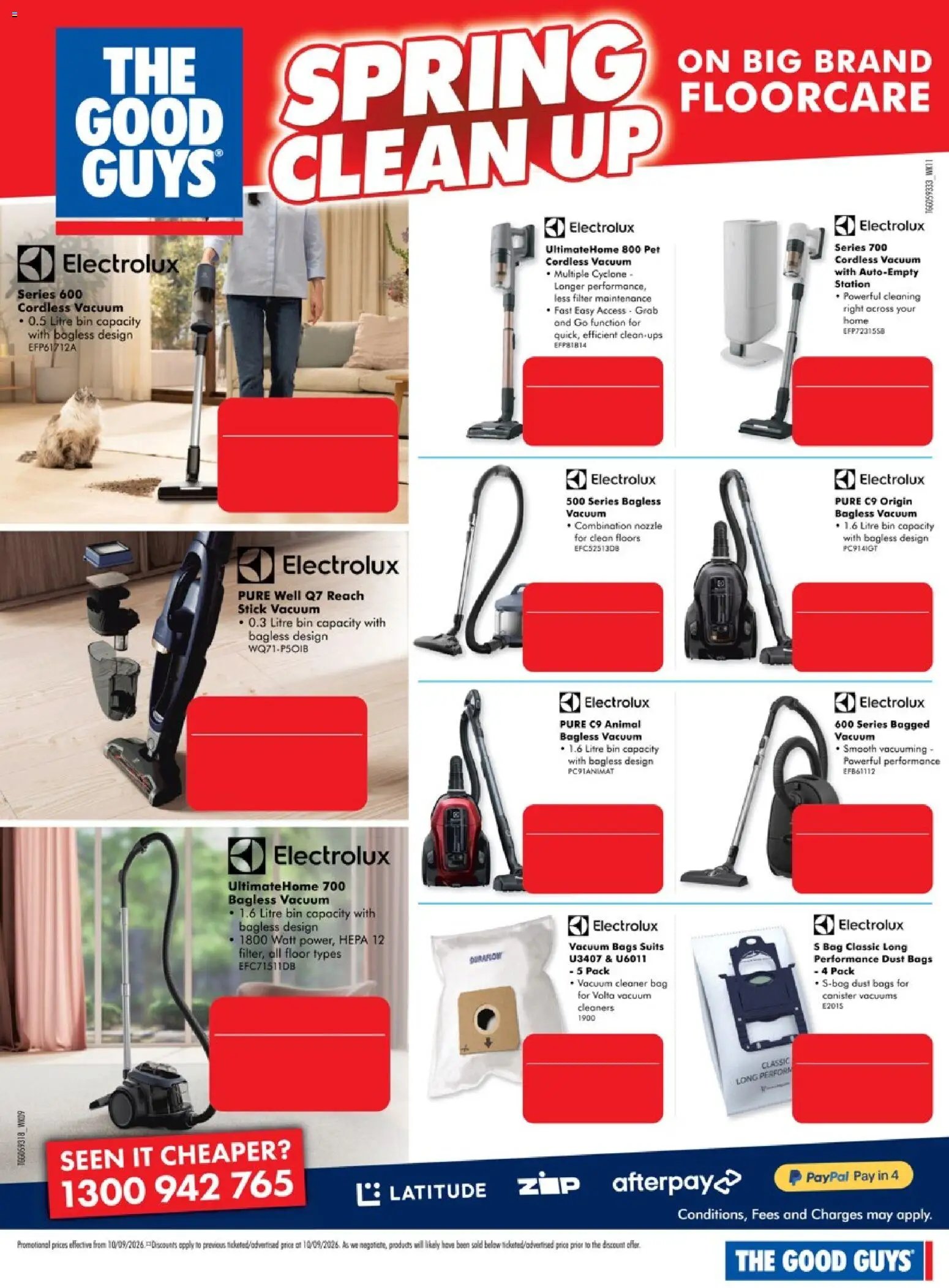 The Good Guys catalogue from 10/09/2026 The Good Guys Spring Clean Up