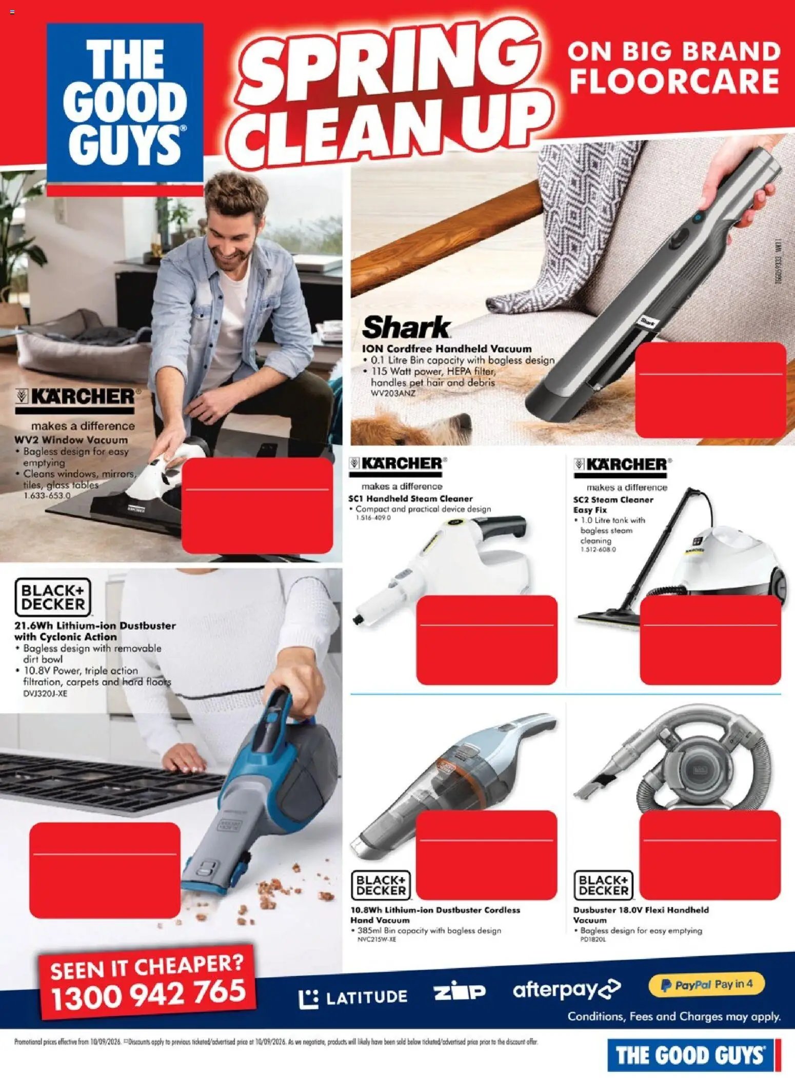 The Good Guys catalogue from 10/09/2026 The Good Guys Spring Clean Up