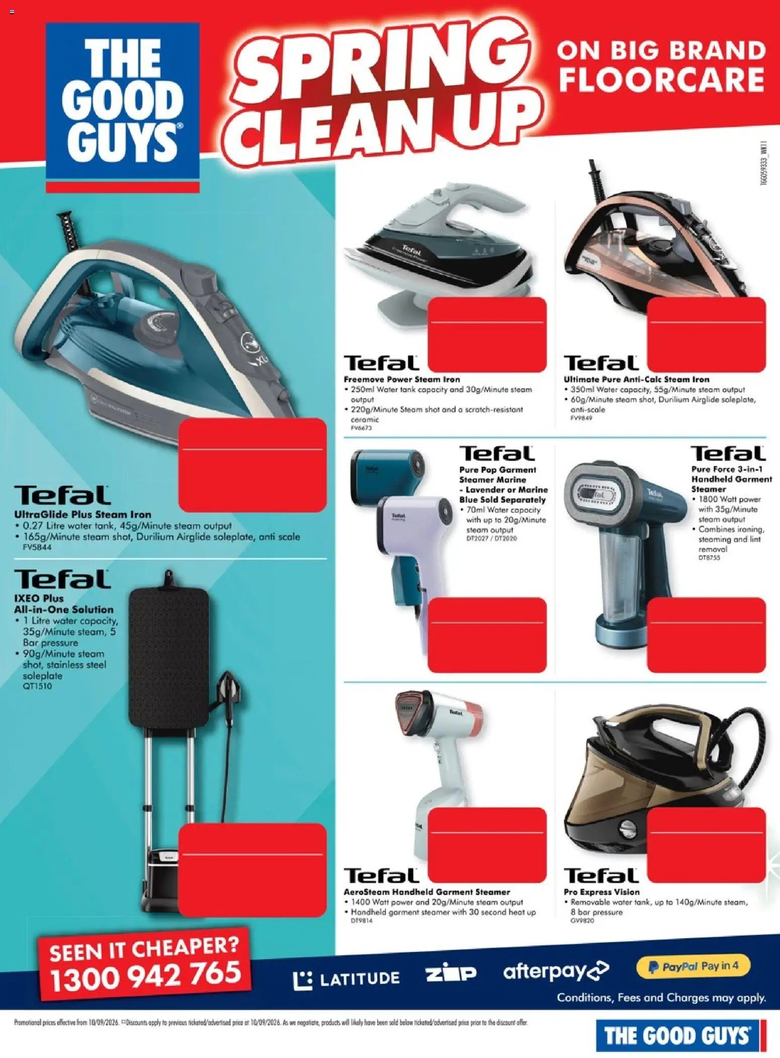 The Good Guys catalogue from 10/09/2026 The Good Guys Spring Clean Up