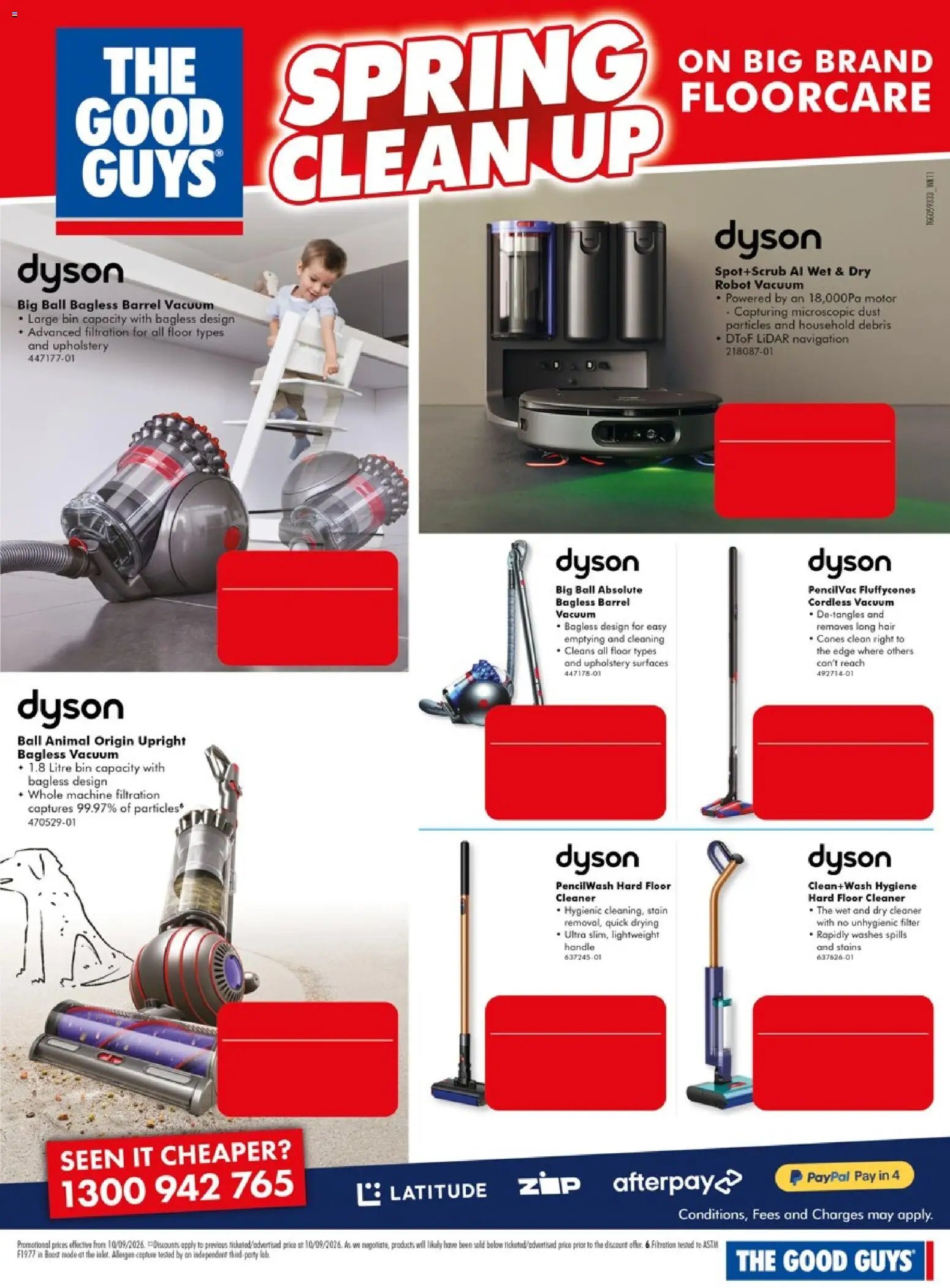 The Good Guys catalogue from 10/09/2026 The Good Guys Spring Clean Up