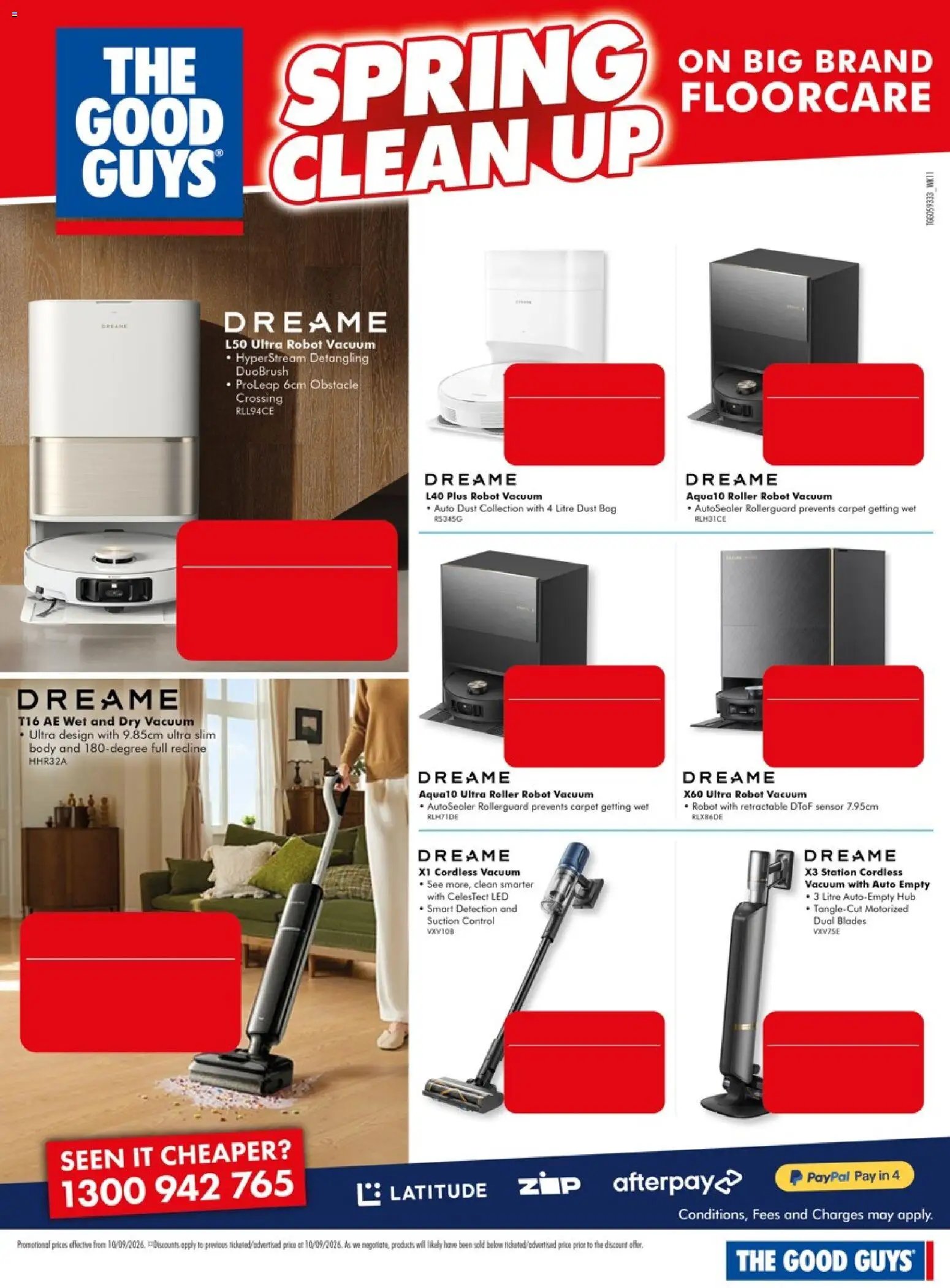 The Good Guys catalogue from 10/09/2026 The Good Guys Spring Clean Up