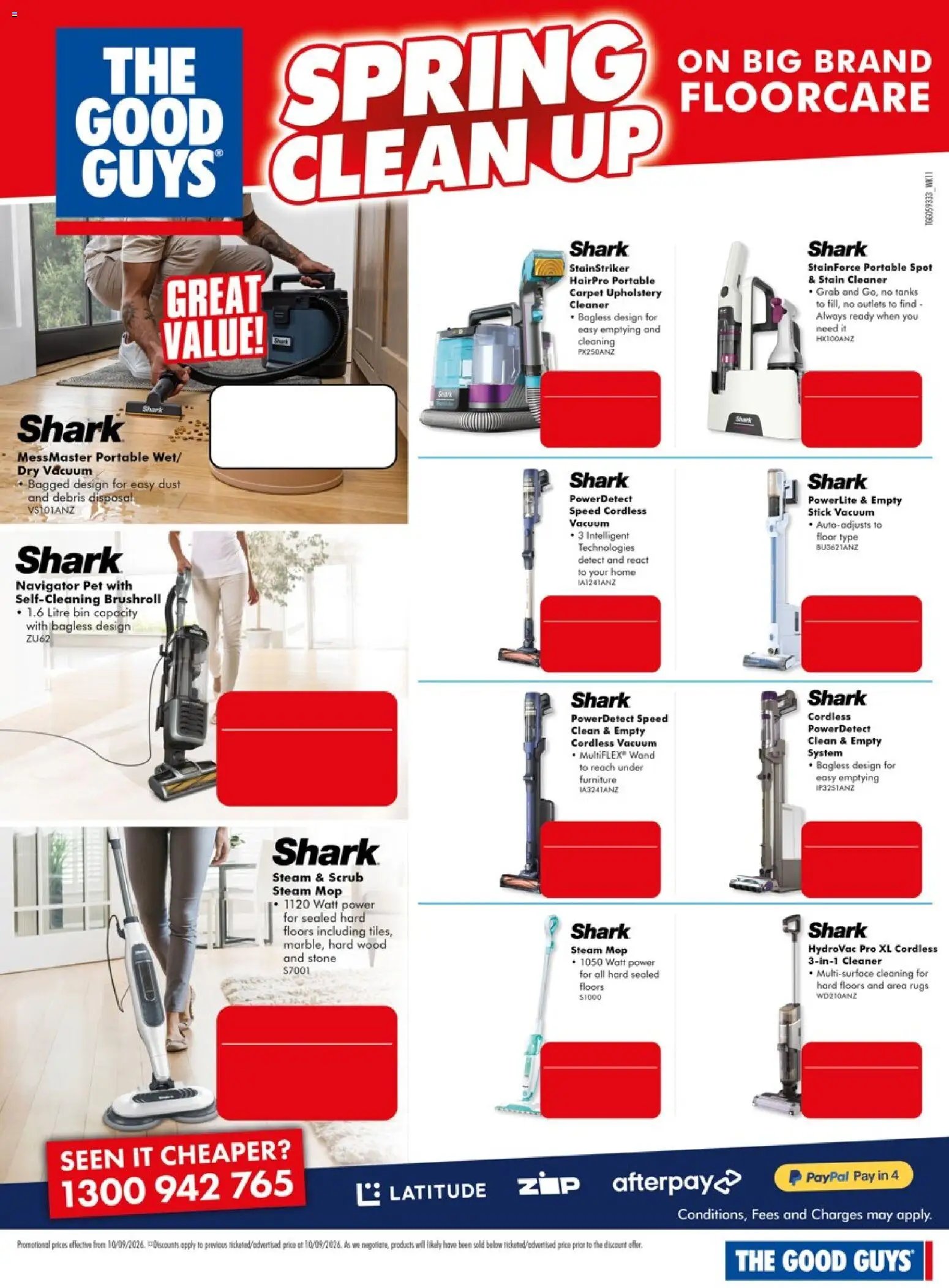 The Good Guys catalogue from 10/09/2026 The Good Guys Spring Clean Up
