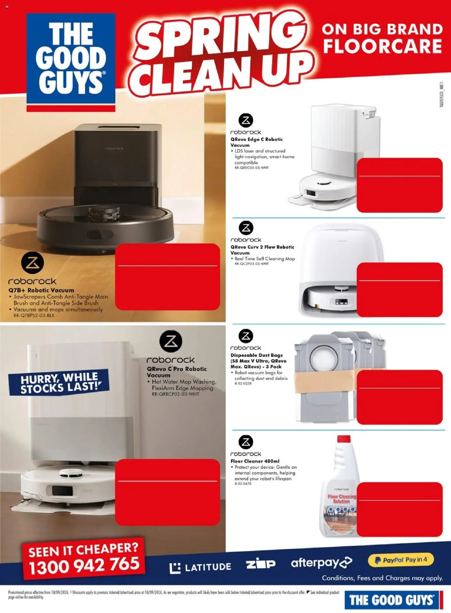 The Good Guys catalogue from 10/09/2026 The Good Guys Spring Clean Up
