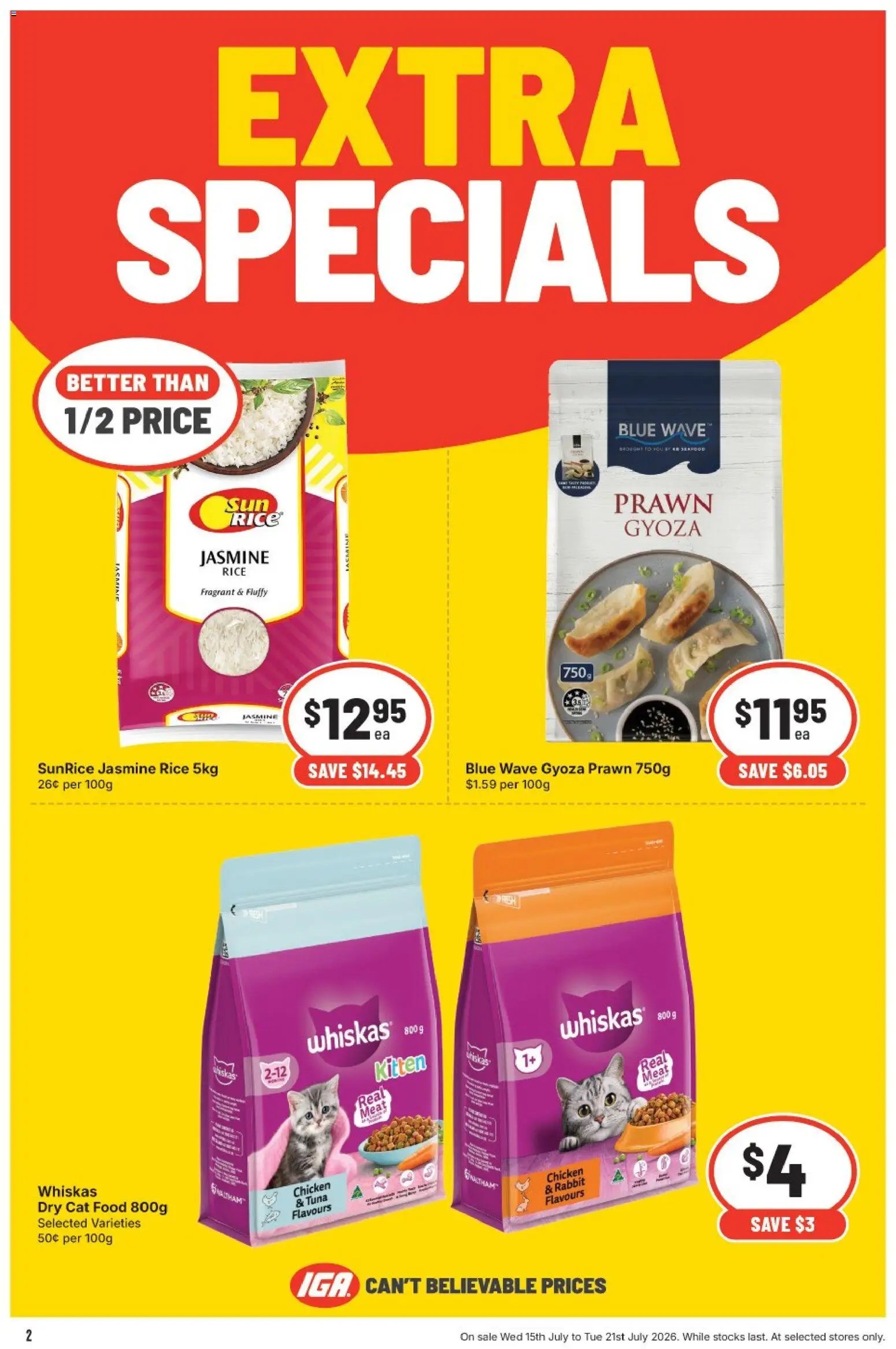 IGA catalogue from 15/07/2026 IGA Extra special
