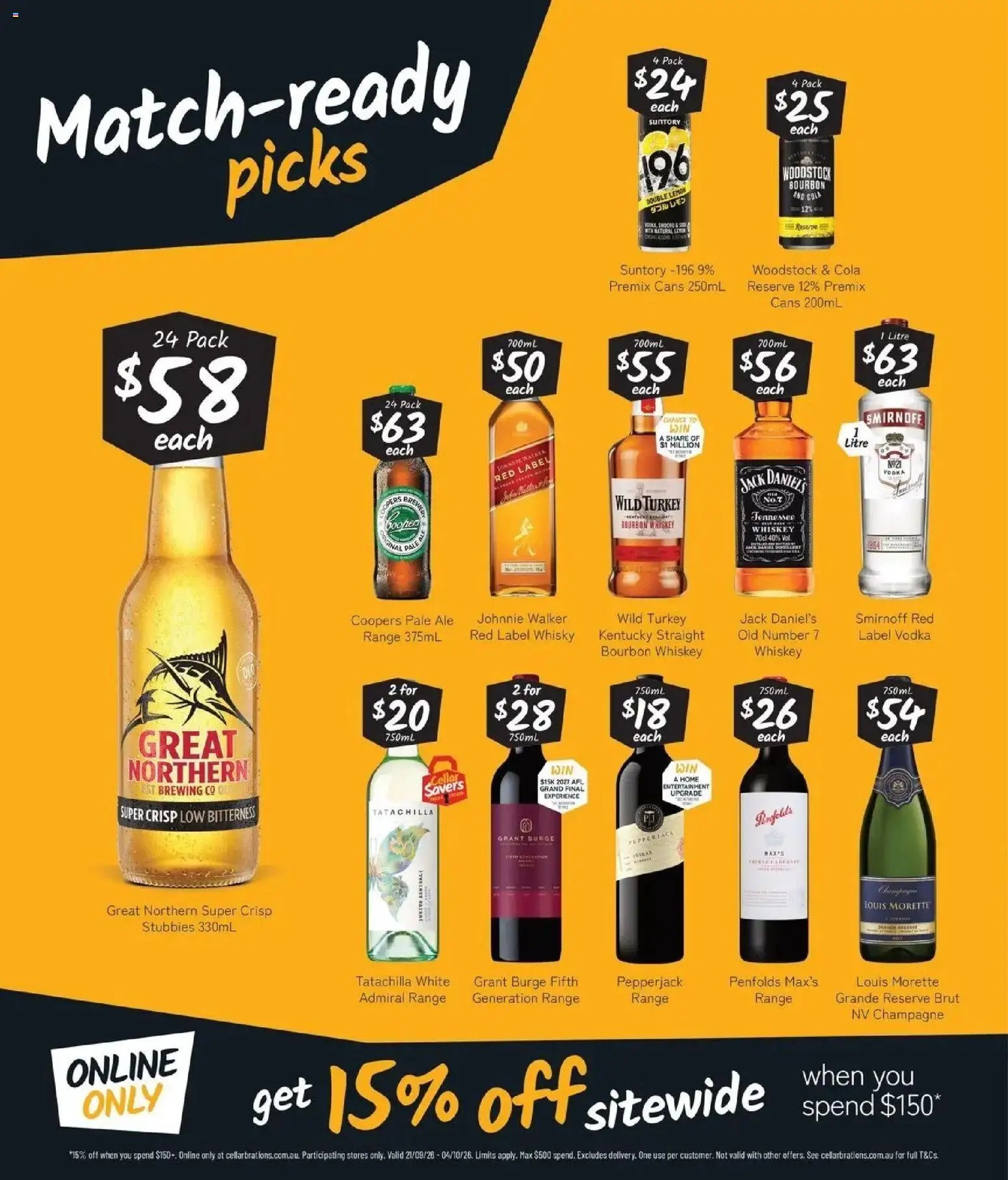 Cellarbrations catalogue from 21/09/2026 Cellarbrations catalogue Cairns