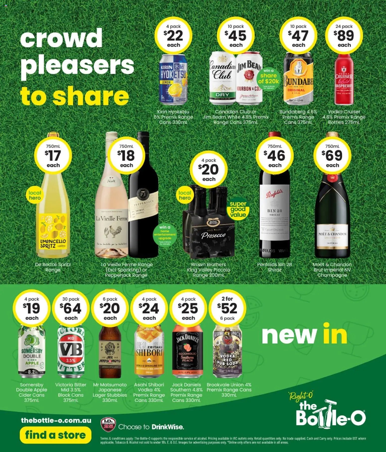 The Bottle-O catalogue from 14/09/2026 The Bottle-O catalogue BAIRNSDALE