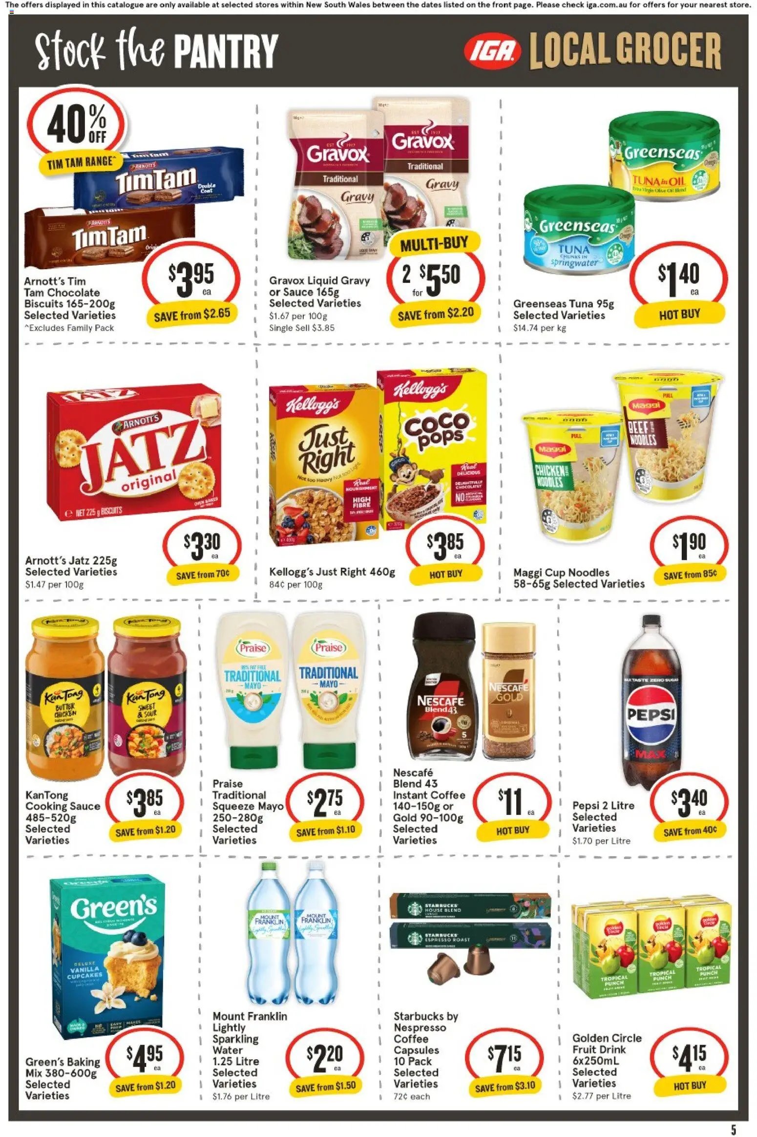 IGA catalogue from 15/07/2026 IGA Local Grocer NSW Local Grocer V1