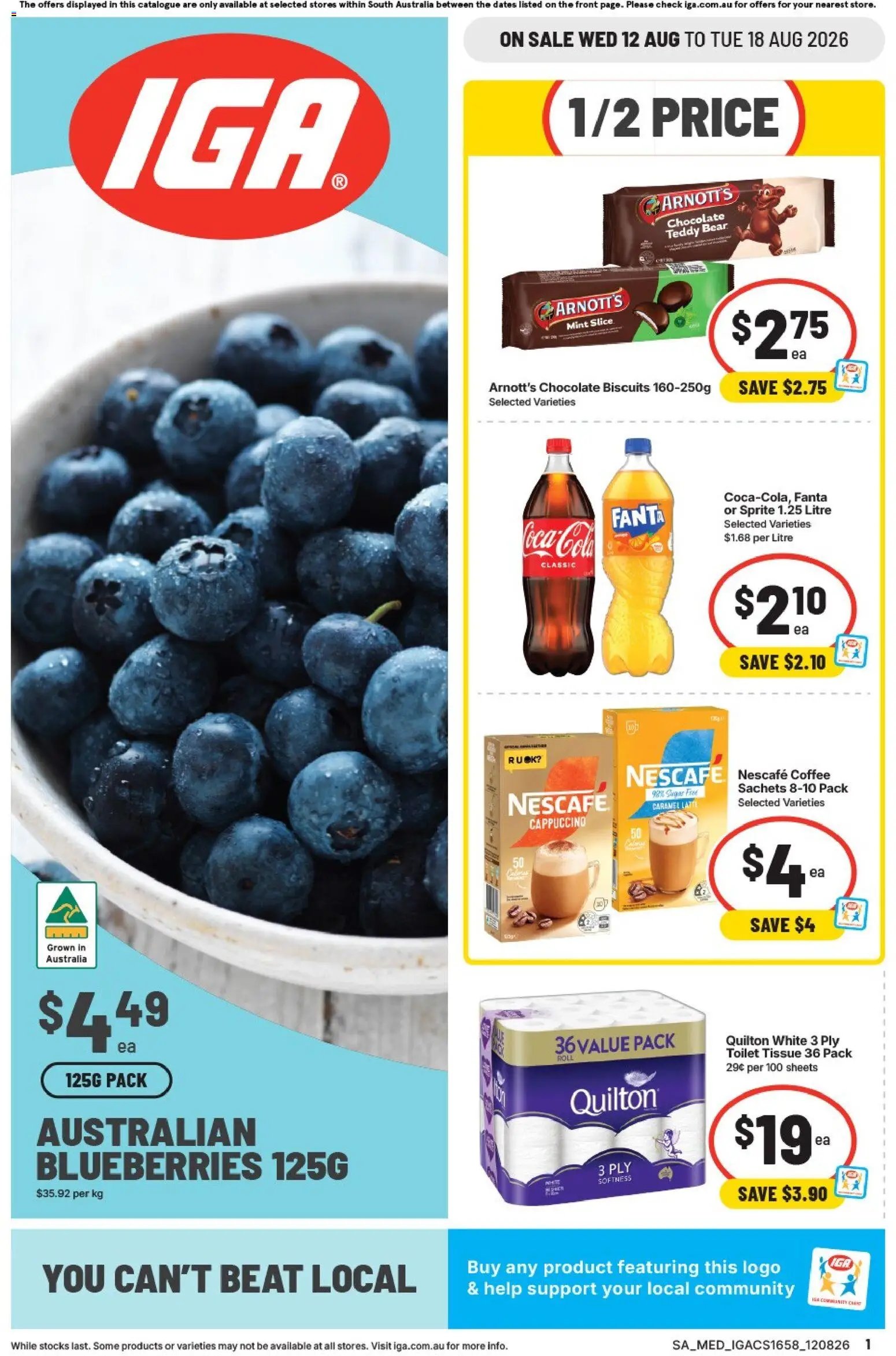 IGA catalogue from 12/08/2026 IGA Local Grocer SA