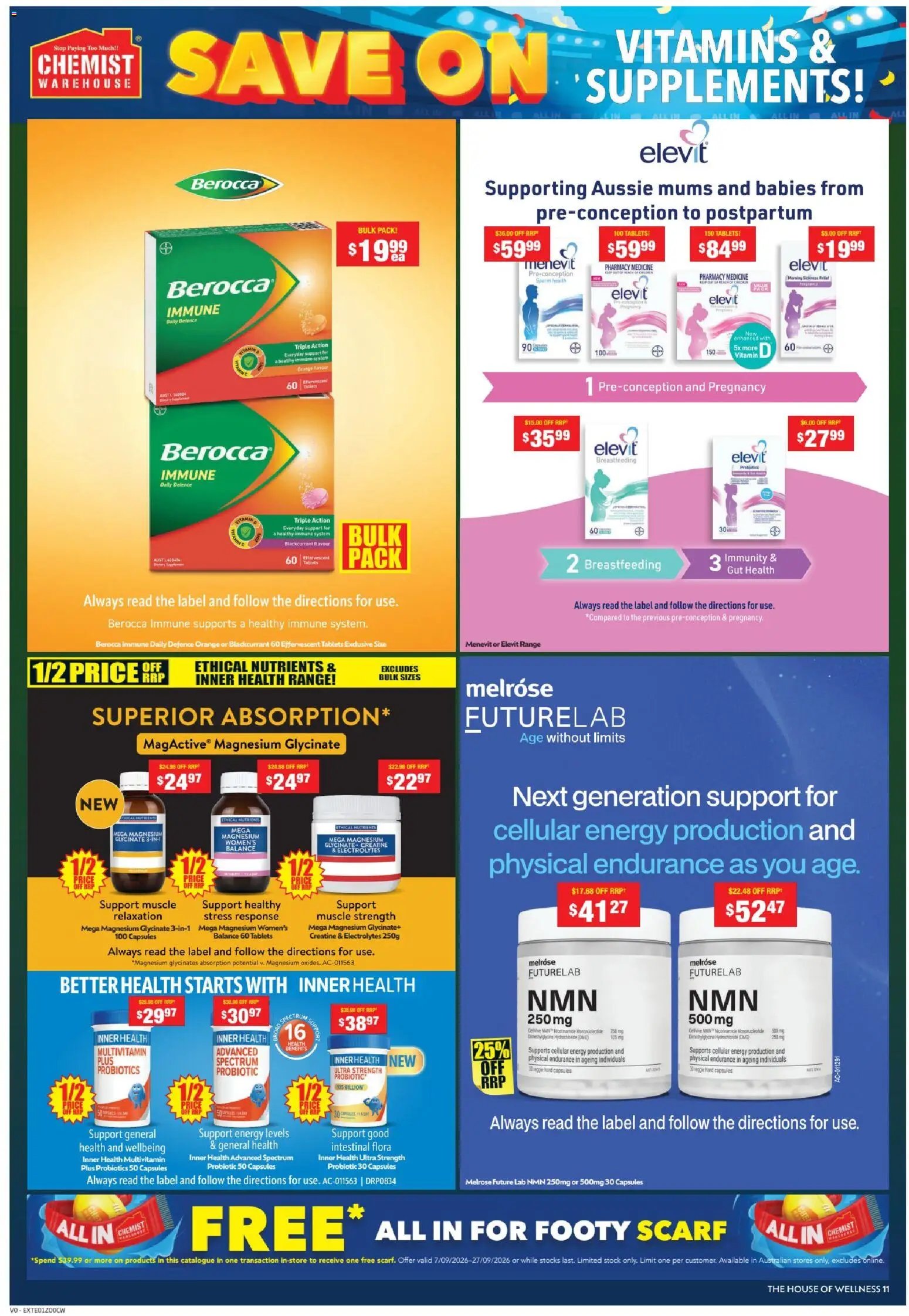 Chemist Warehouse catalogue from 07/09/2026 Chemist Warehouse catalogue