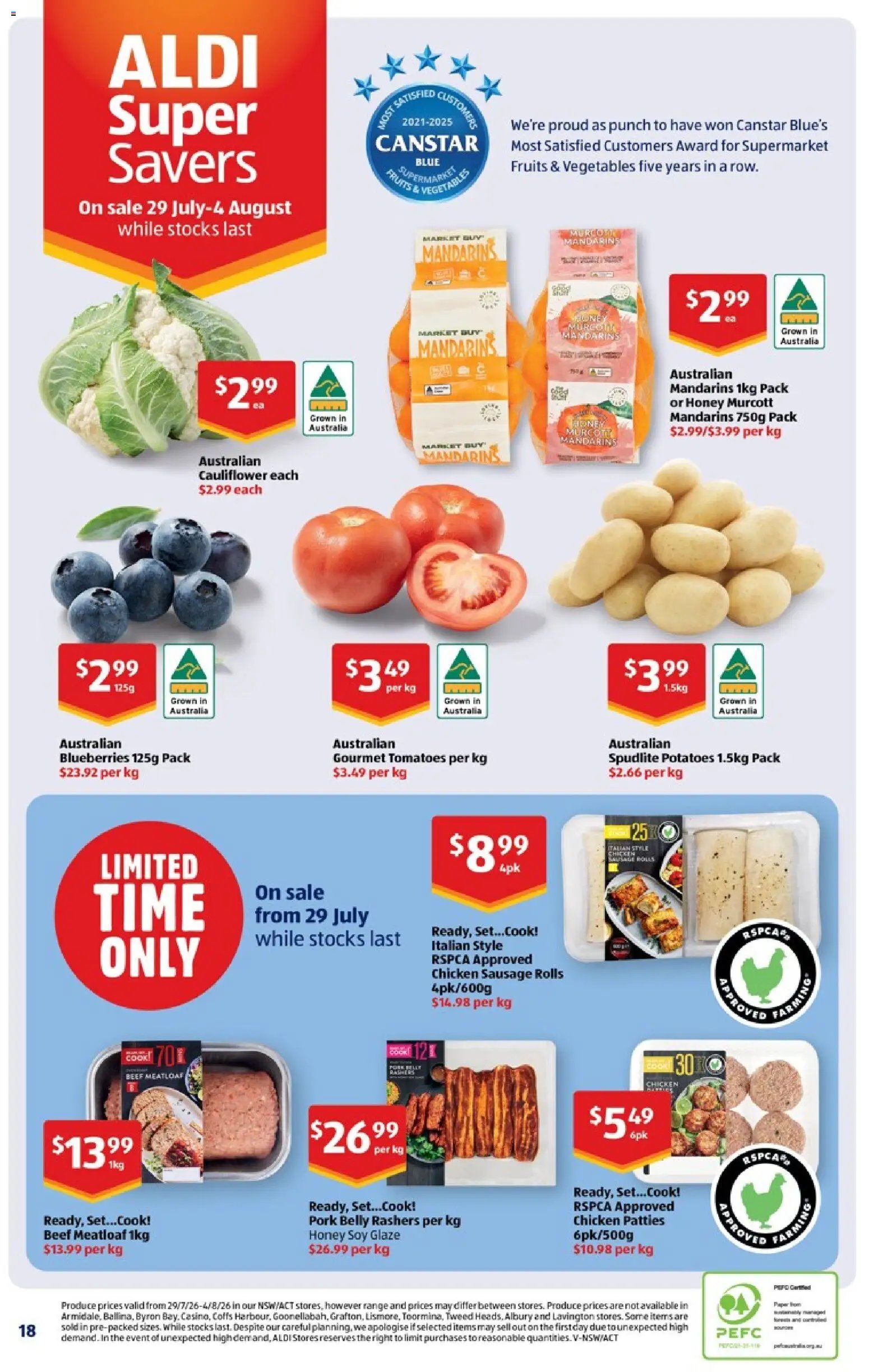 Aldi catalogue from 28/07/2026 Aldi A Cut Above