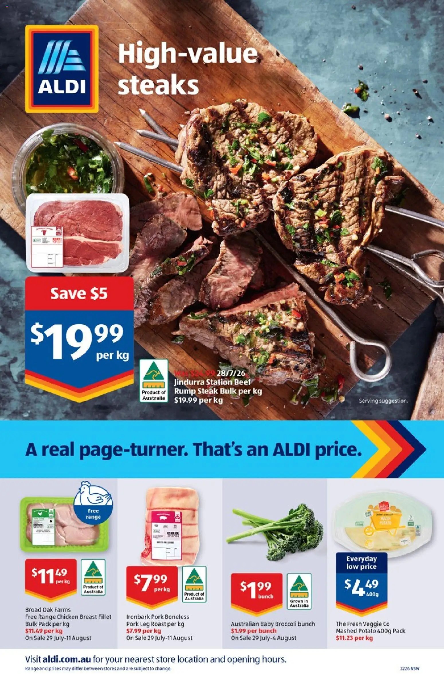 Aldi catalogue from 28/07/2026 Aldi A Cut Above