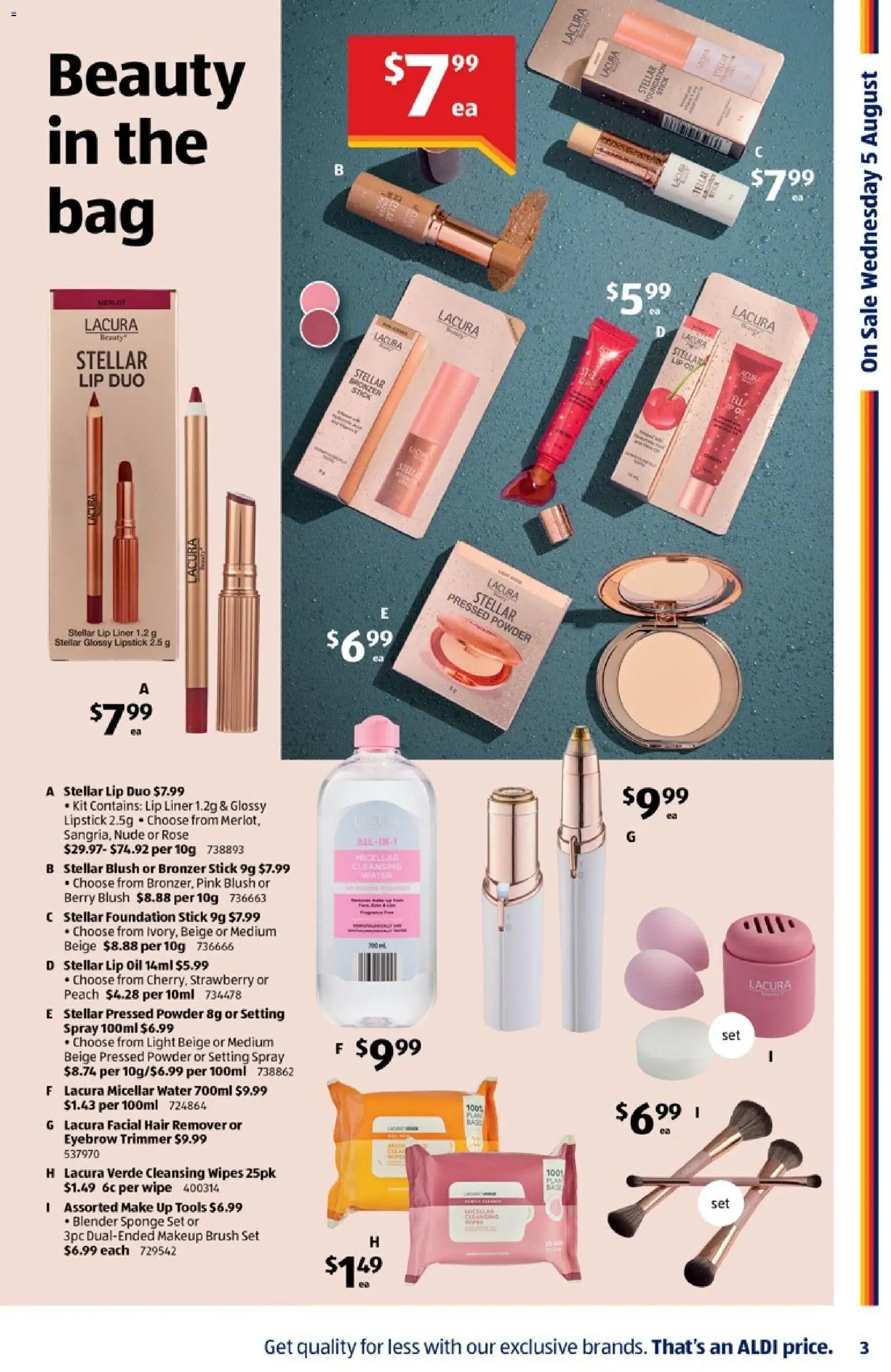 Aldi catalogue from 28/07/2026 Aldi A Cut Above