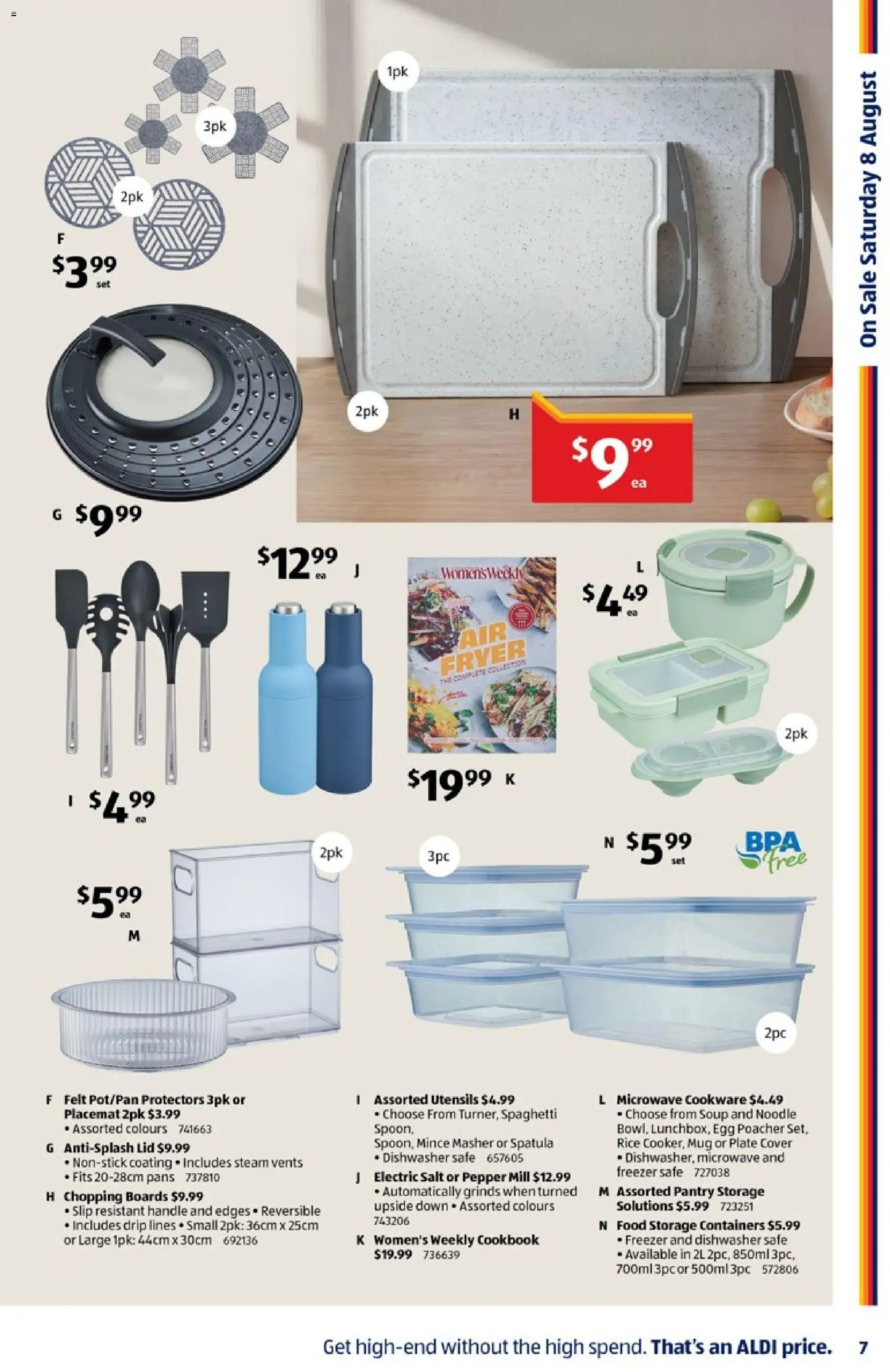 Aldi catalogue from 28/07/2026 Aldi A Cut Above
