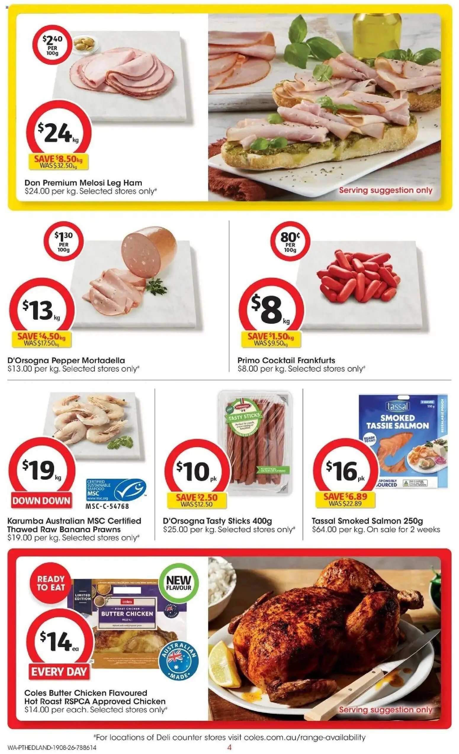 Coles catalogue from 19/08/2026 Coles catalogue PT Hedland