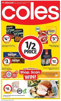 Coles catalogue from 19/08/2026 Coles catalogue PT Hedland