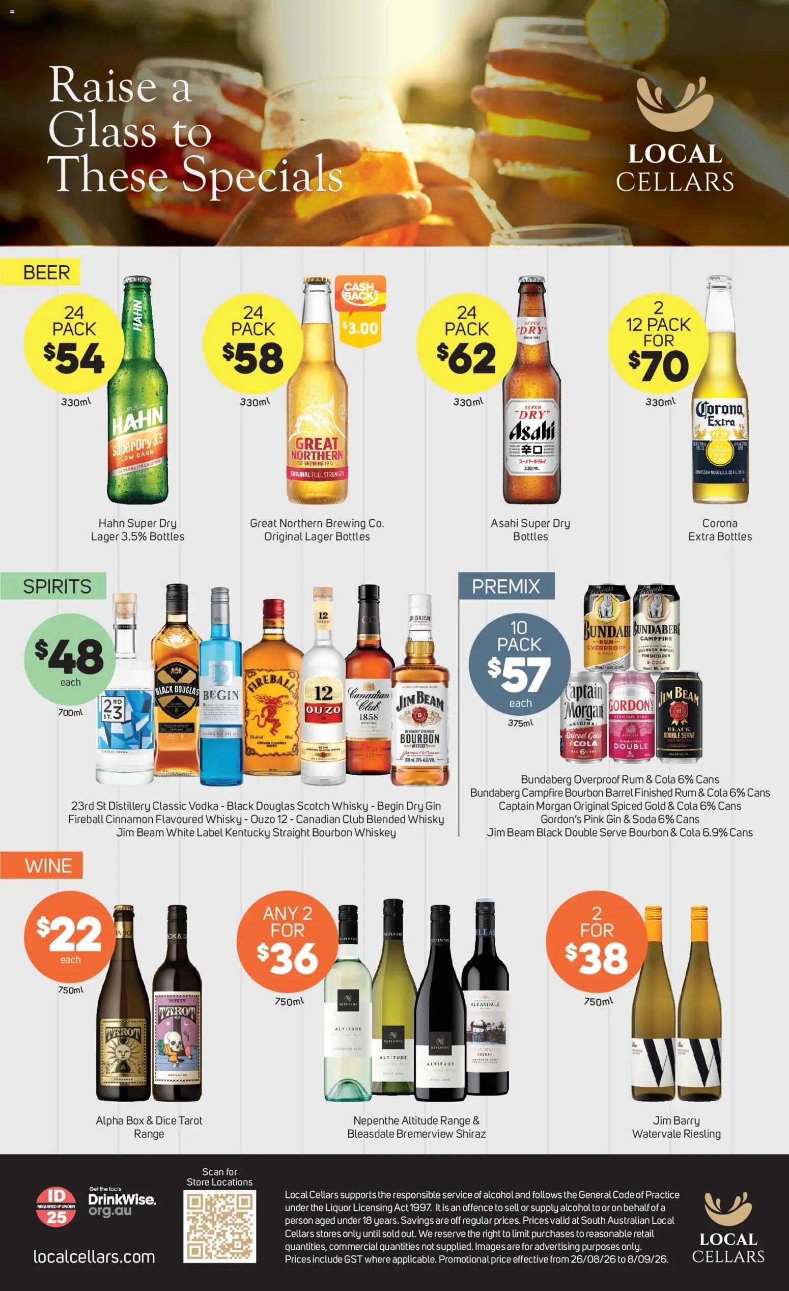 Foodland catalogue from 25/08/2026 Foodland catalogue Local Cellars