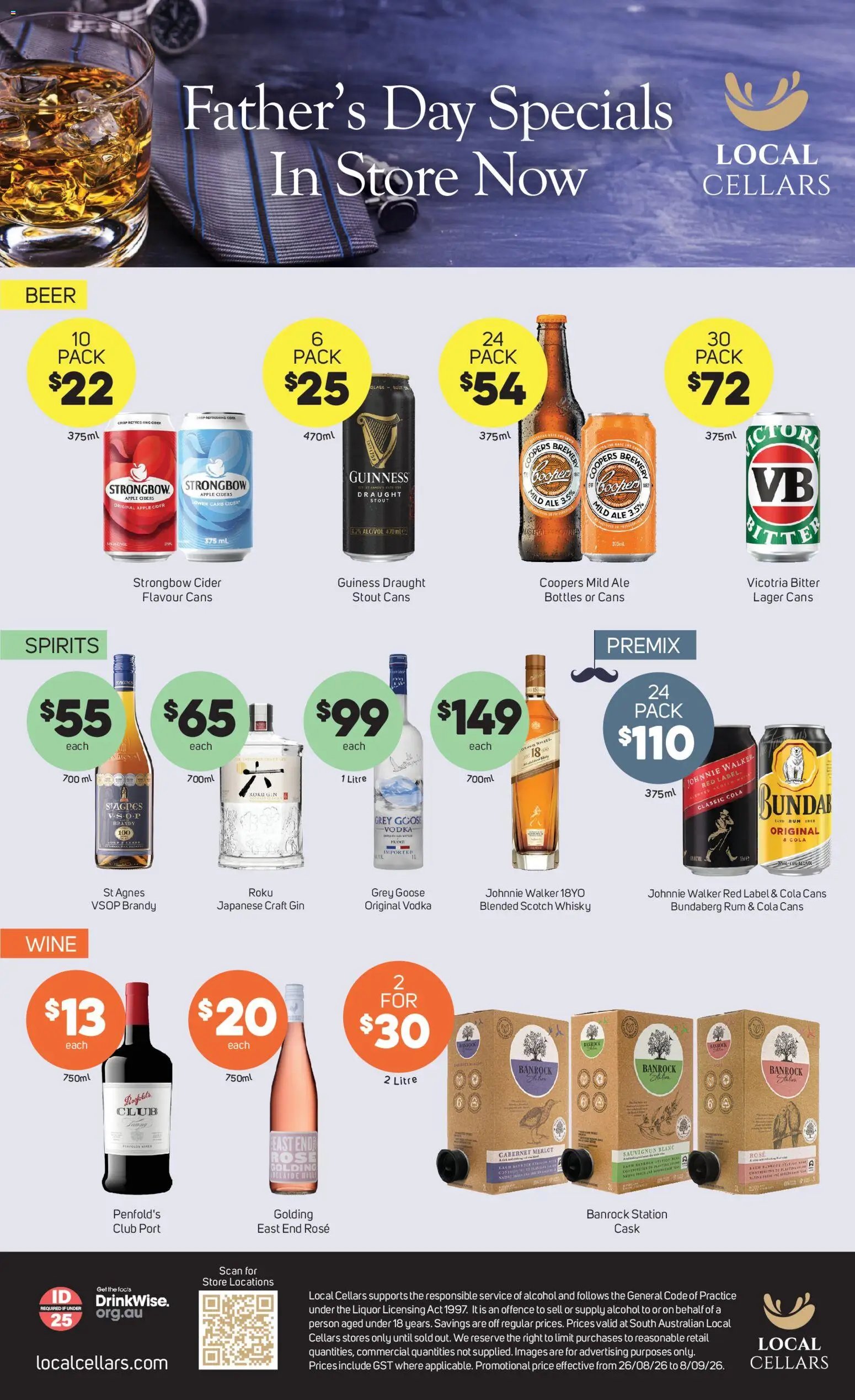 Foodland catalogue from 25/08/2026 Foodland catalogue Local Cellars
