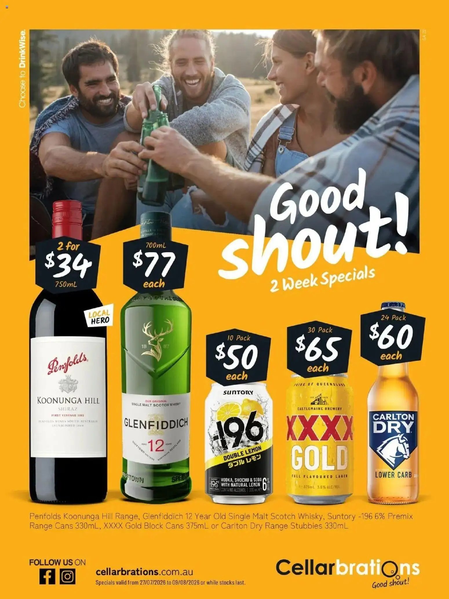 Cellarbrations catalogue from 27/07/2026 Cellarbrations catalogue Andamooka