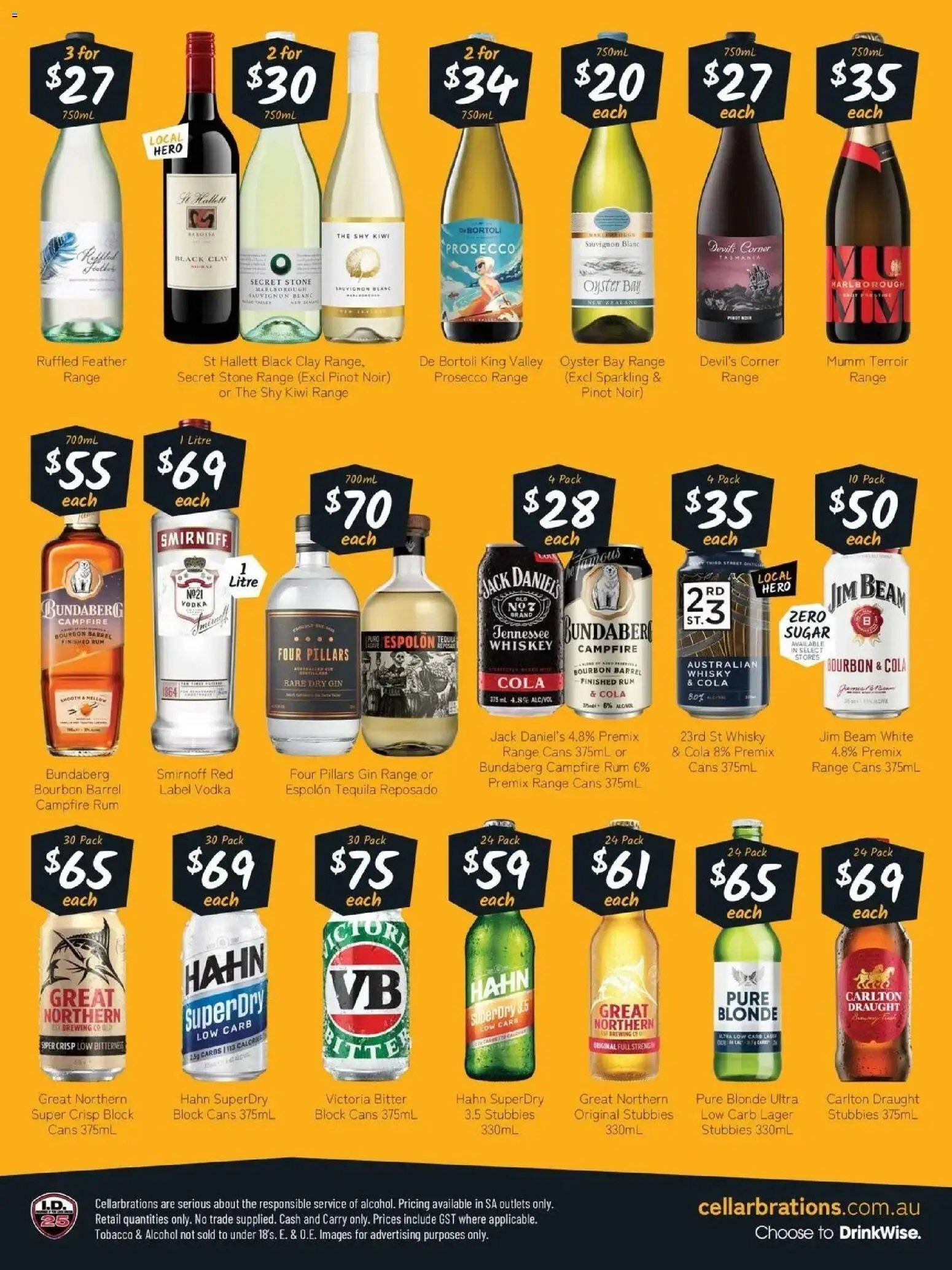 Cellarbrations catalogue from 27/07/2026 Cellarbrations catalogue Andamooka