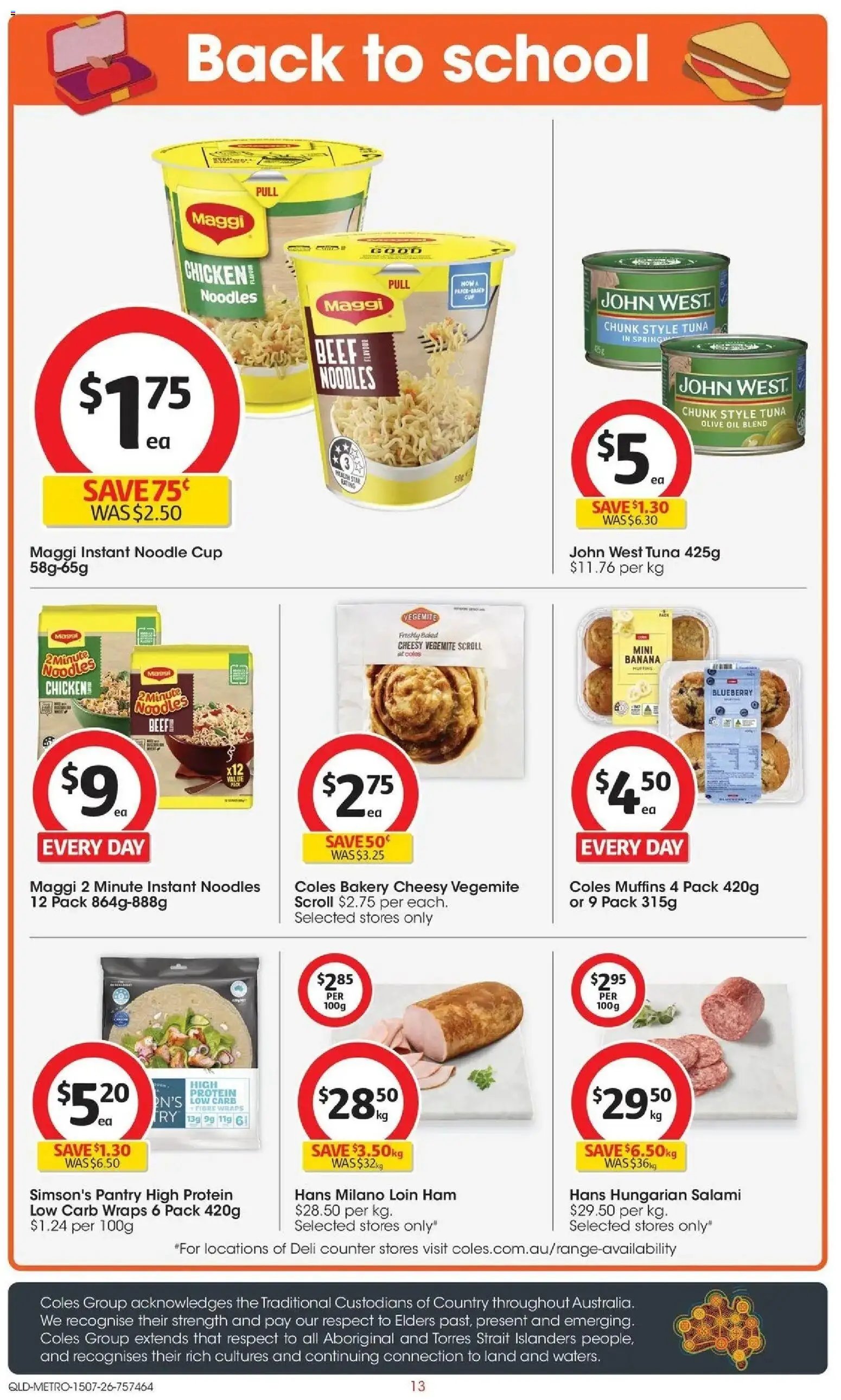 Coles catalogue from 15/07/2026 Coles catalogue QLD