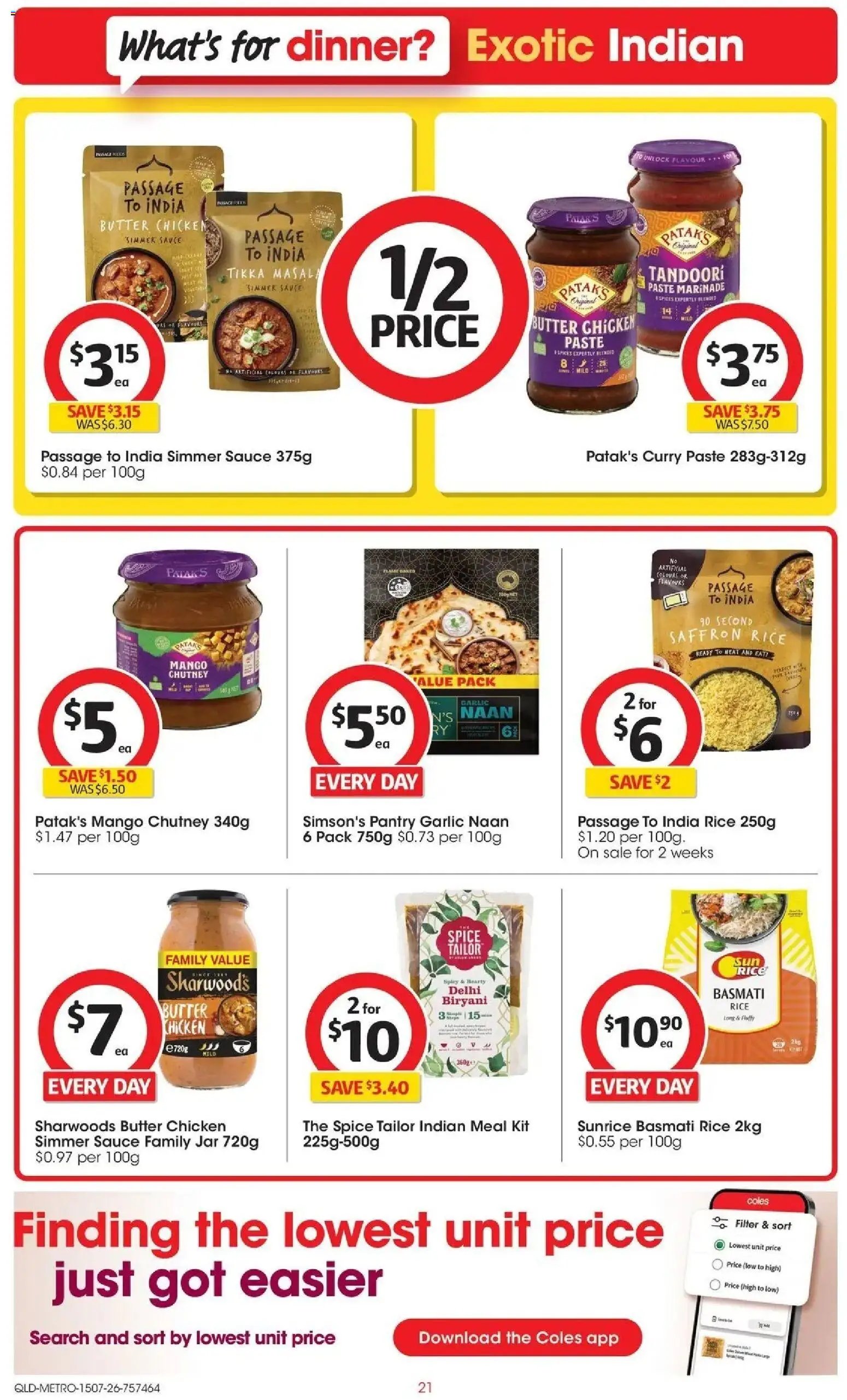 Coles catalogue from 15/07/2026 Coles catalogue QLD
