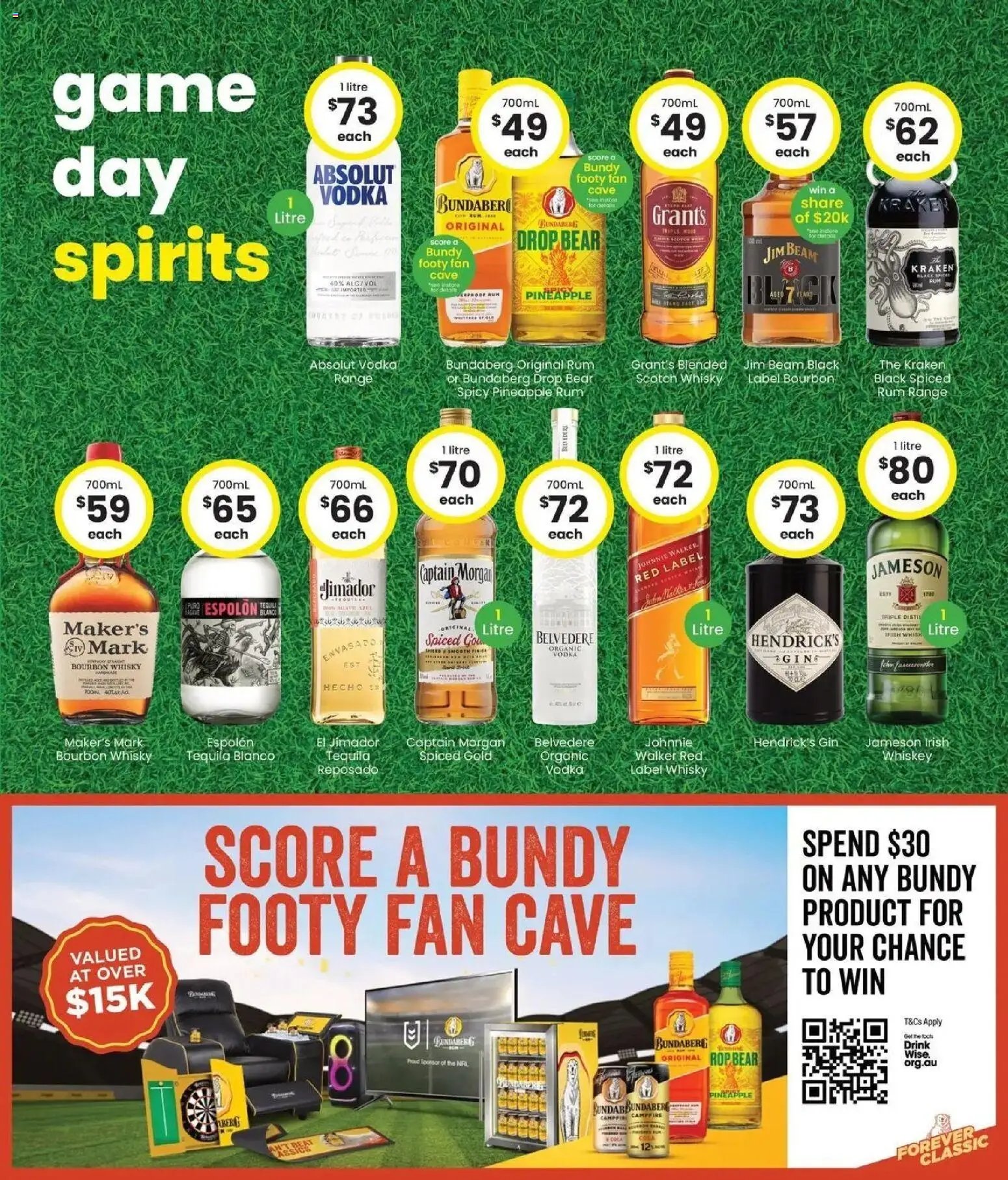 The Bottle-O catalogue from 14/09/2026 Good value booze for good value fans 14/09