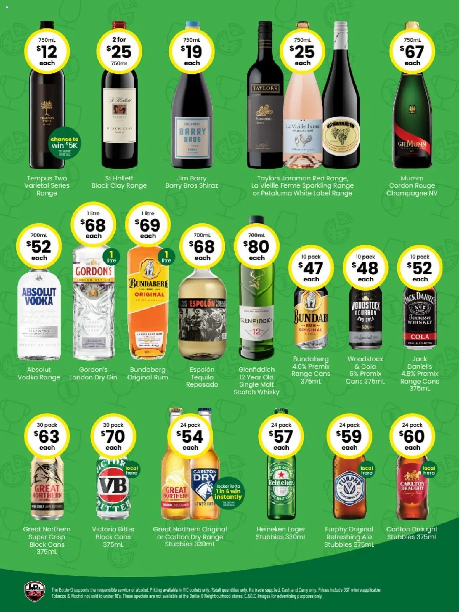 The Bottle-O catalogue from 28/09/2026 The Bottle-O catalogue Bairnsdale