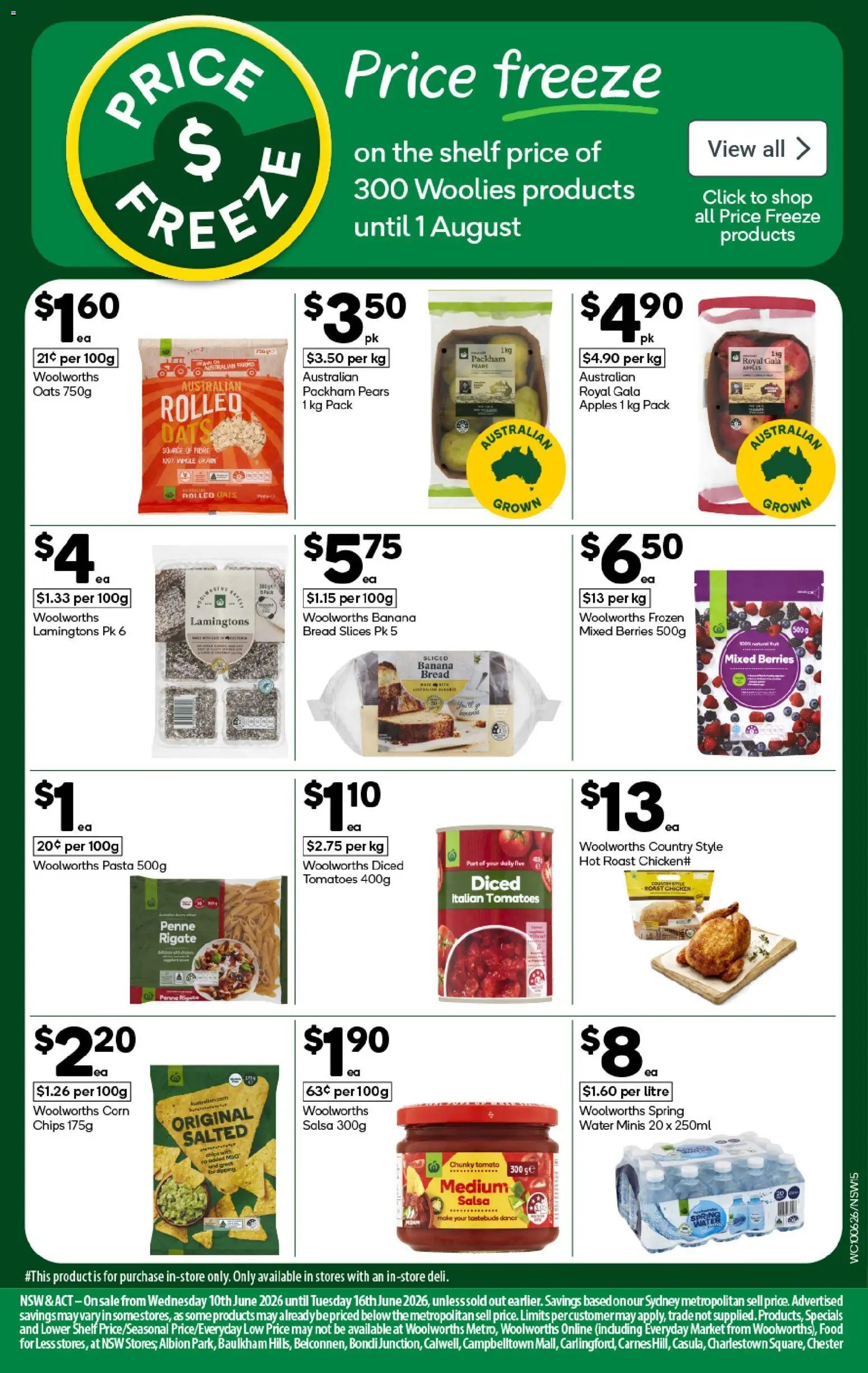 Woolworths catalogue from 10/06/2026 Woolworths catalogue