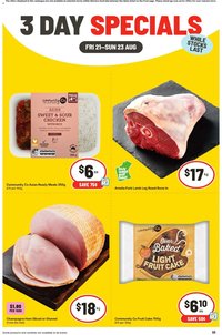 IGA catalogue from 21/08/2026 IGA 3 Day Specials WA
