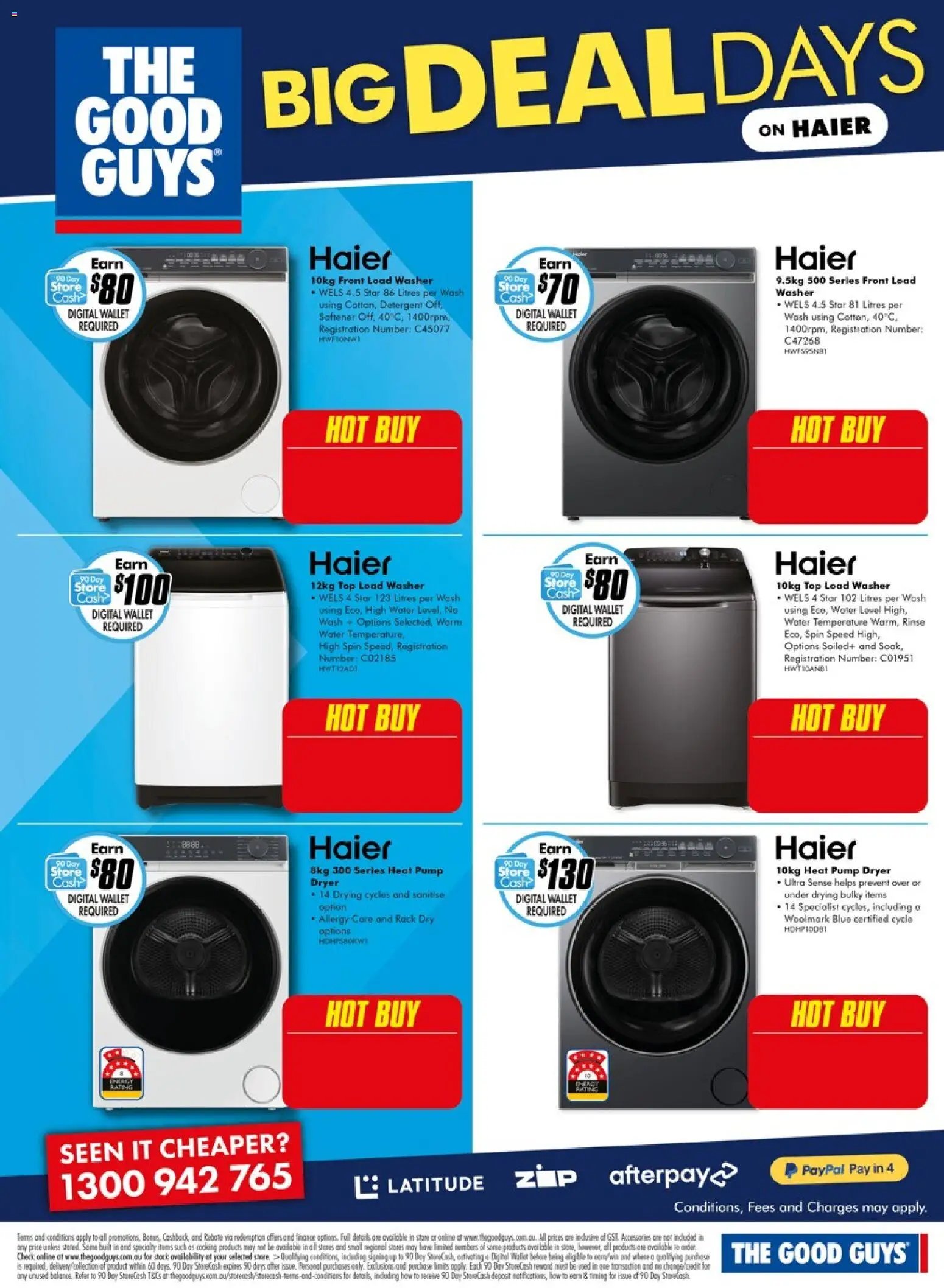The Good Guys catalogue from 22/07/2026 The Good Guys Haier