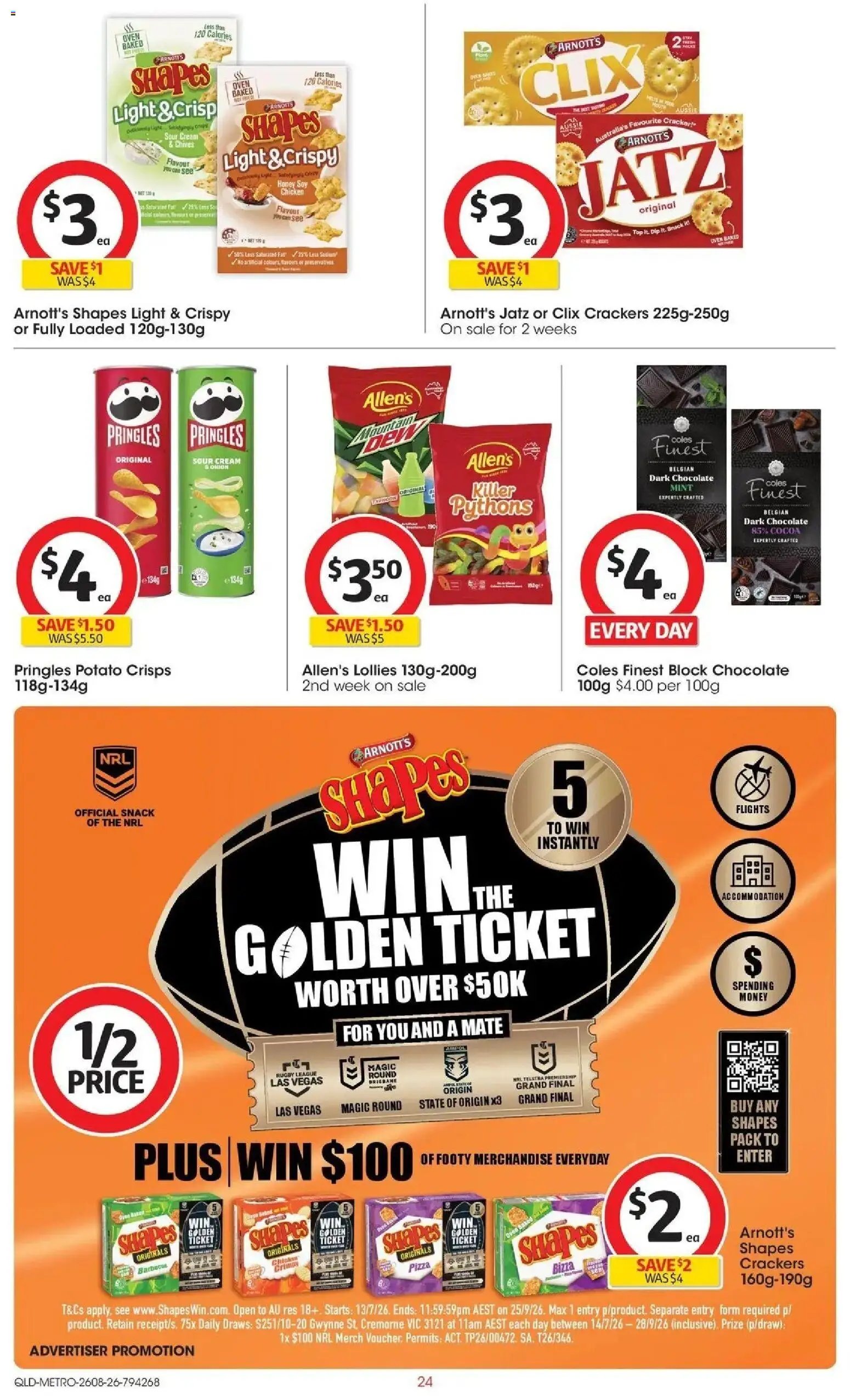 Coles catalogue from 26/08/2026 Coles Catalogue QLD
