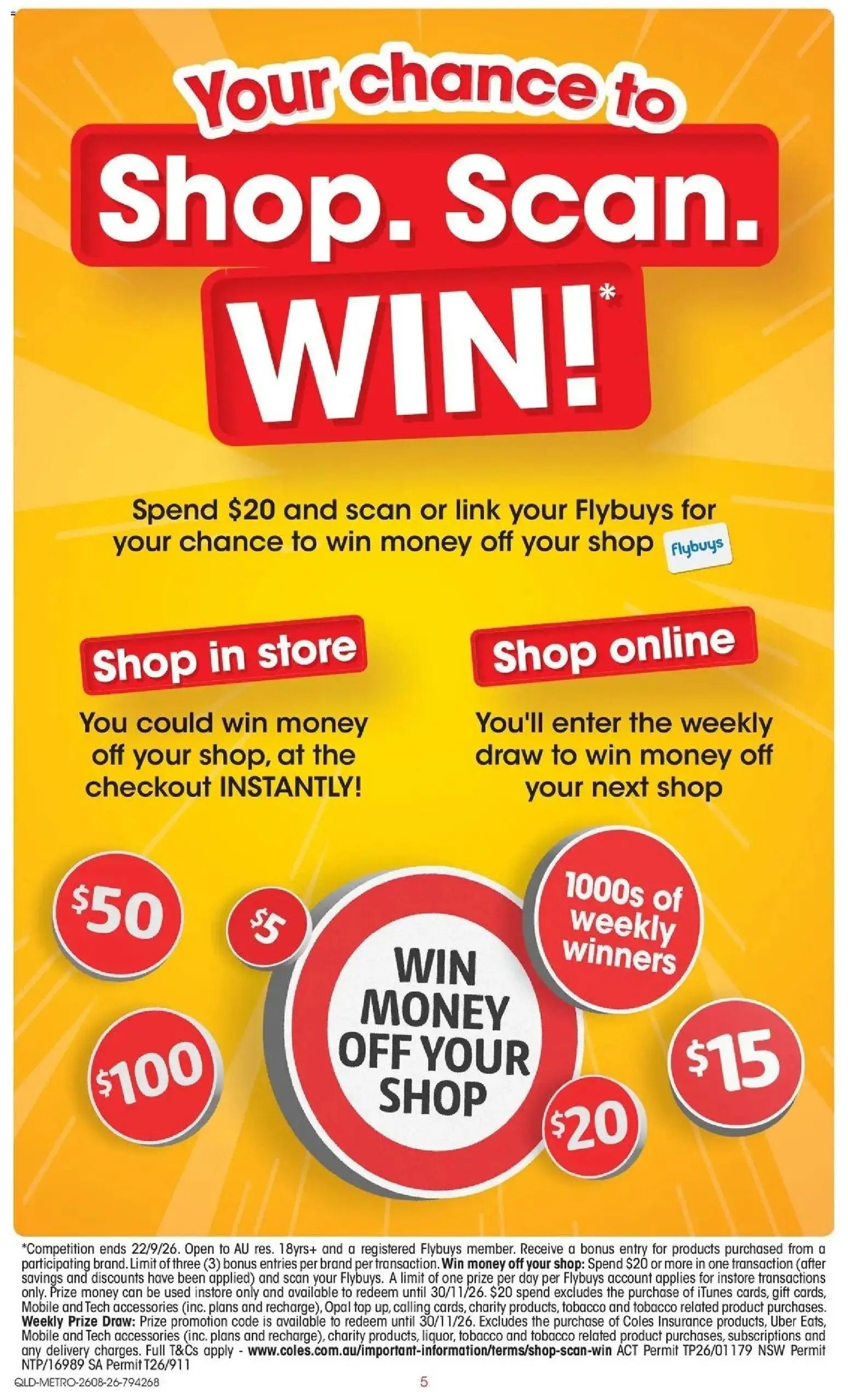 Coles catalogue from 26/08/2026 Coles Catalogue QLD